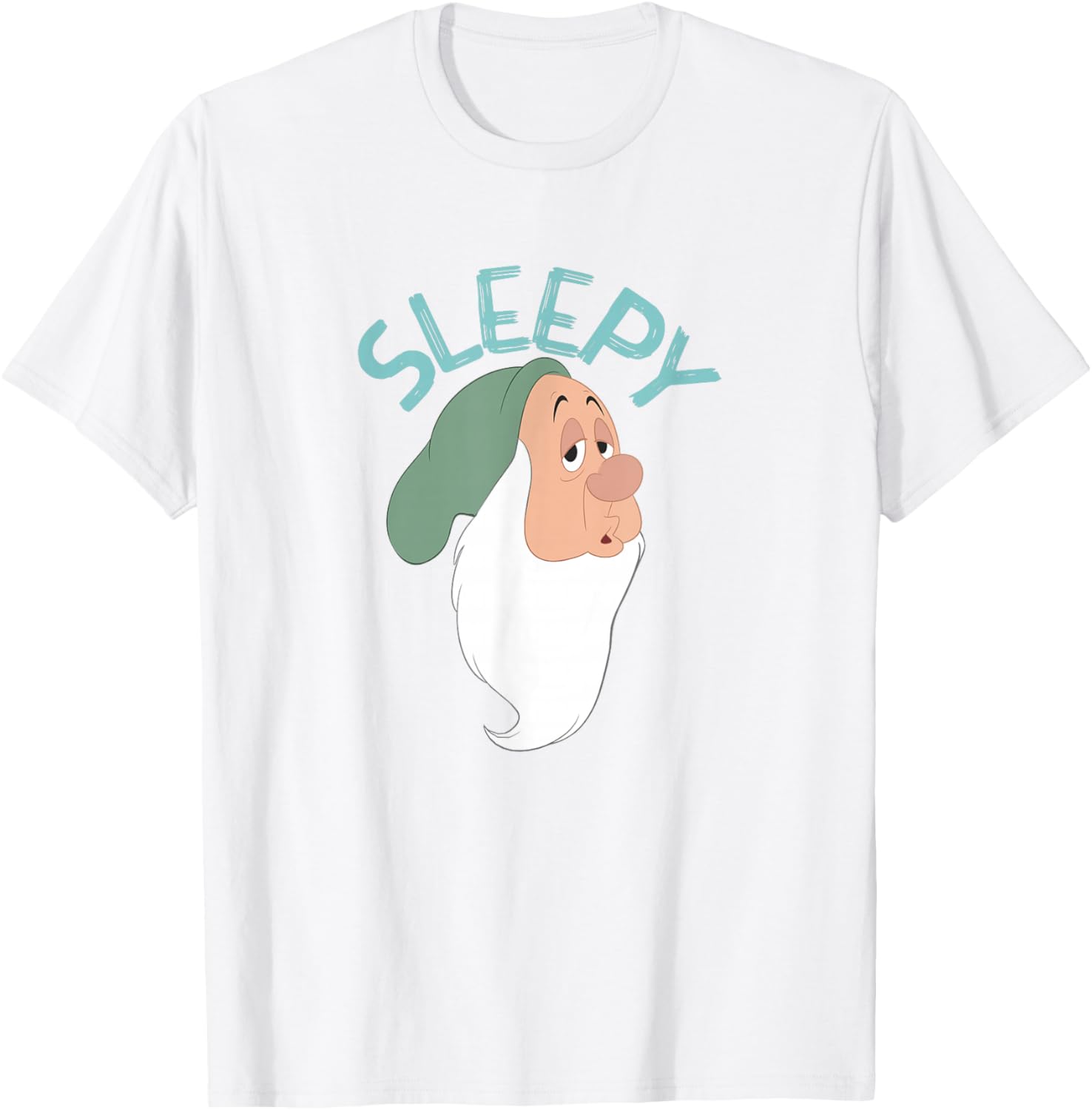 Disney Snow White Sleepy Face T-Shirt for Kids and Adults - Charming Apparel - 12
