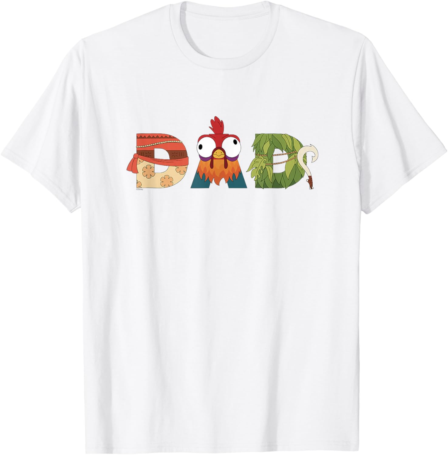 Disney Moana Maui T-Shirt for Best Dad - Perfect Father's Day Gift - 1