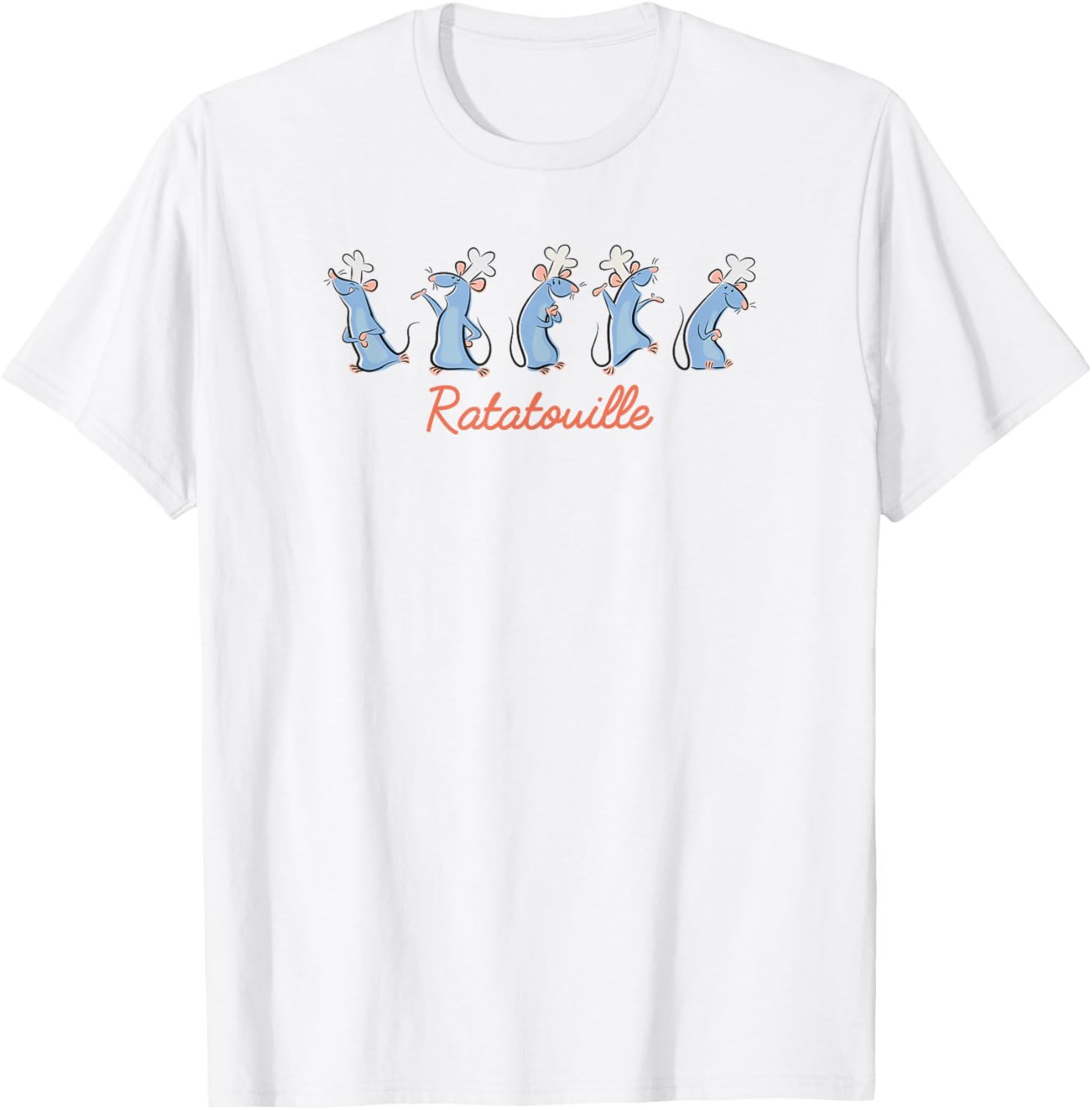 Disney Pixar Ratatouille Remy Emotions T-Shirt for Kids and Adults - 2