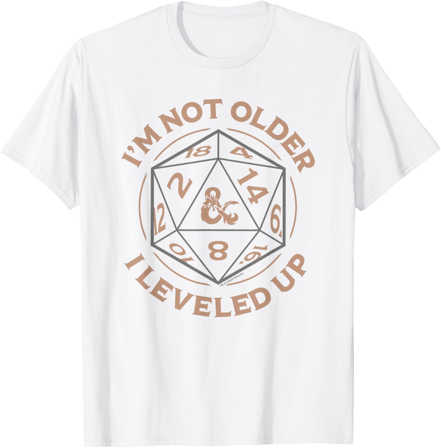 Dungeons and Dragons Birthday Level Up T-Shirt for Gamers and Fans - 4