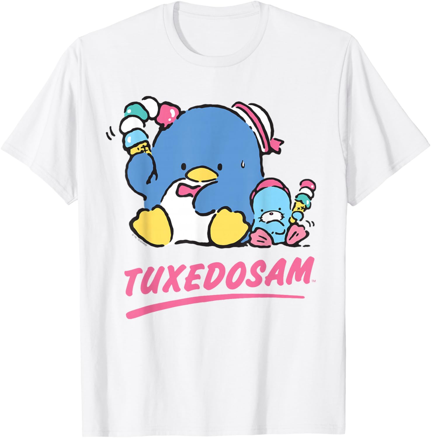 Tuxedosam Ice Cream T-Shirt Fun & Stylish Casual Wear for Fans - 1