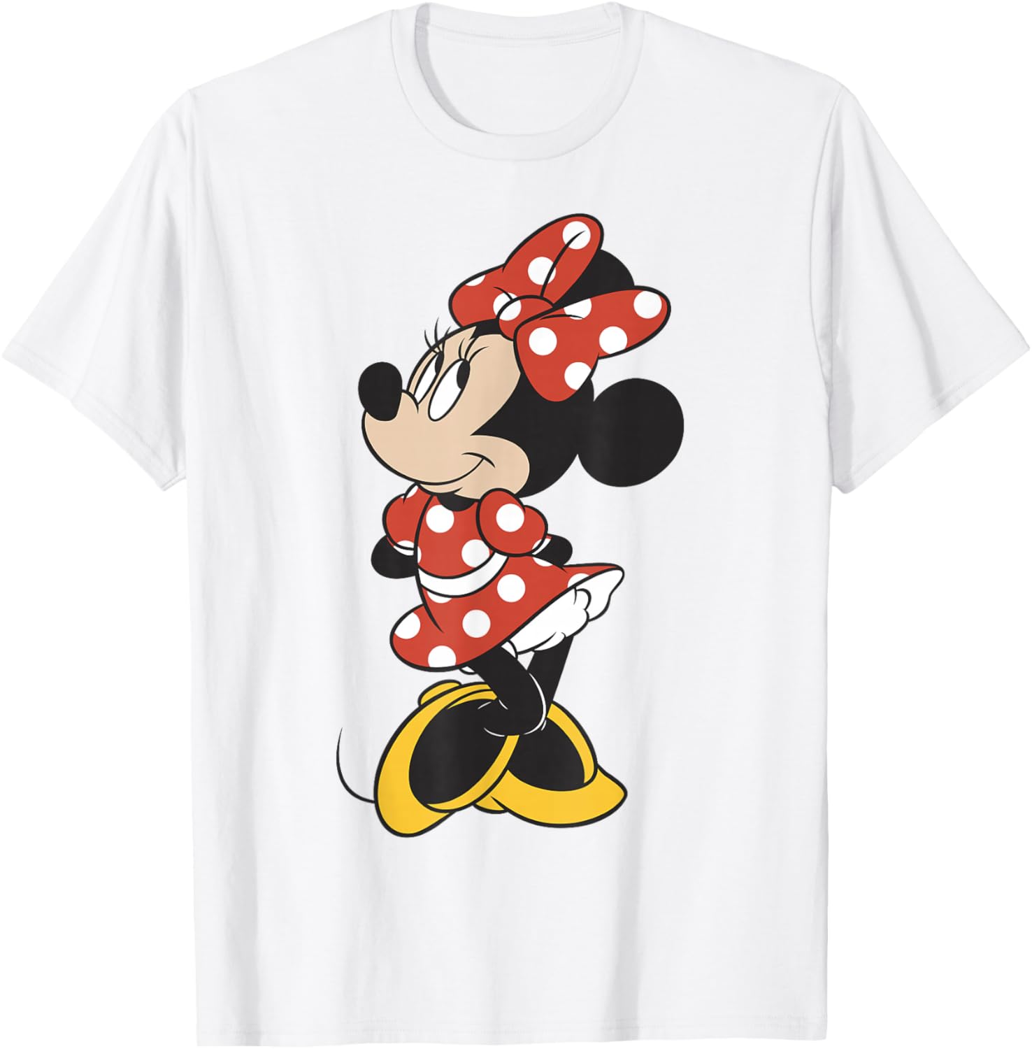 Disney Mickey and Friends Minnie Mouse Portrait Short Sleeve T-Shirt - 9