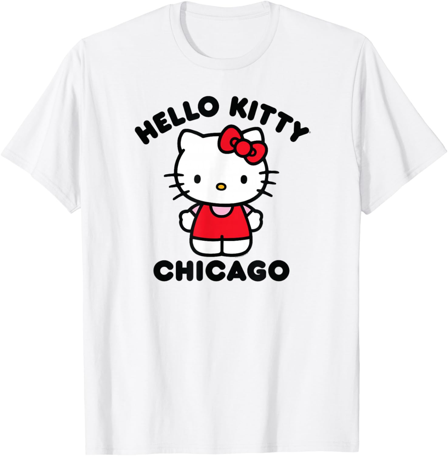 Hello Kitty Chicago T-Shirt for Fans of Cute Fashion and Fun Style - 2