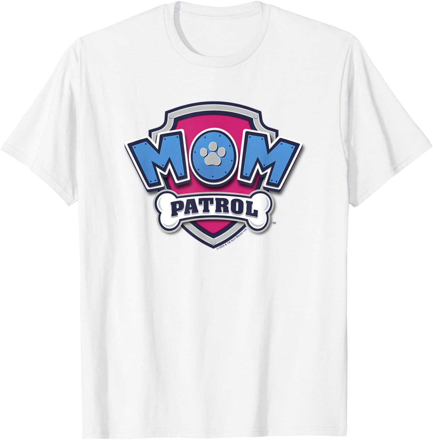Paw Patrol Mothers Day Badge T-Shirt for Super Moms in Style - 4