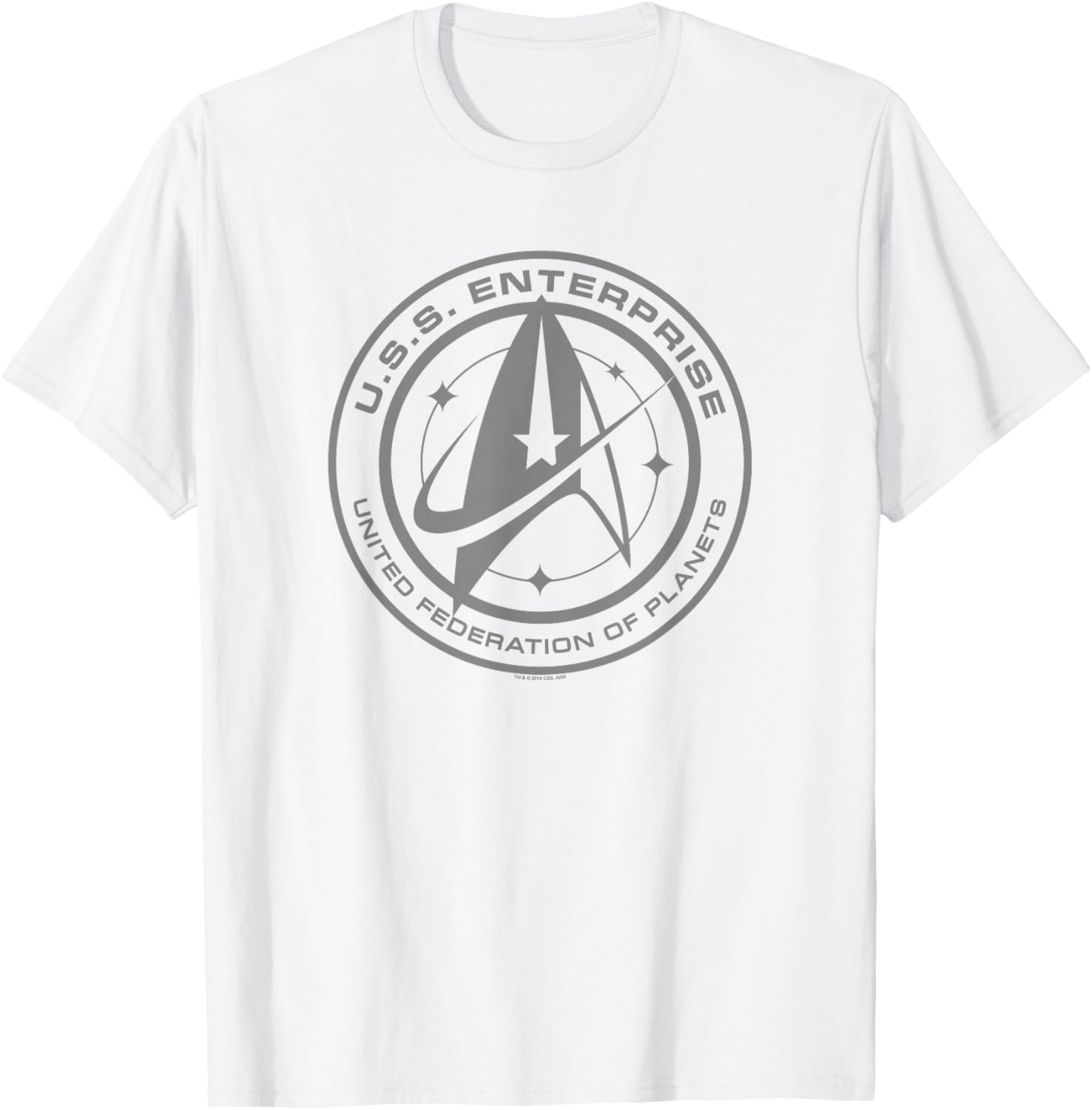 Star Trek Discovery Enterprise Crest T-Shirt for Fans and Collectors - 9