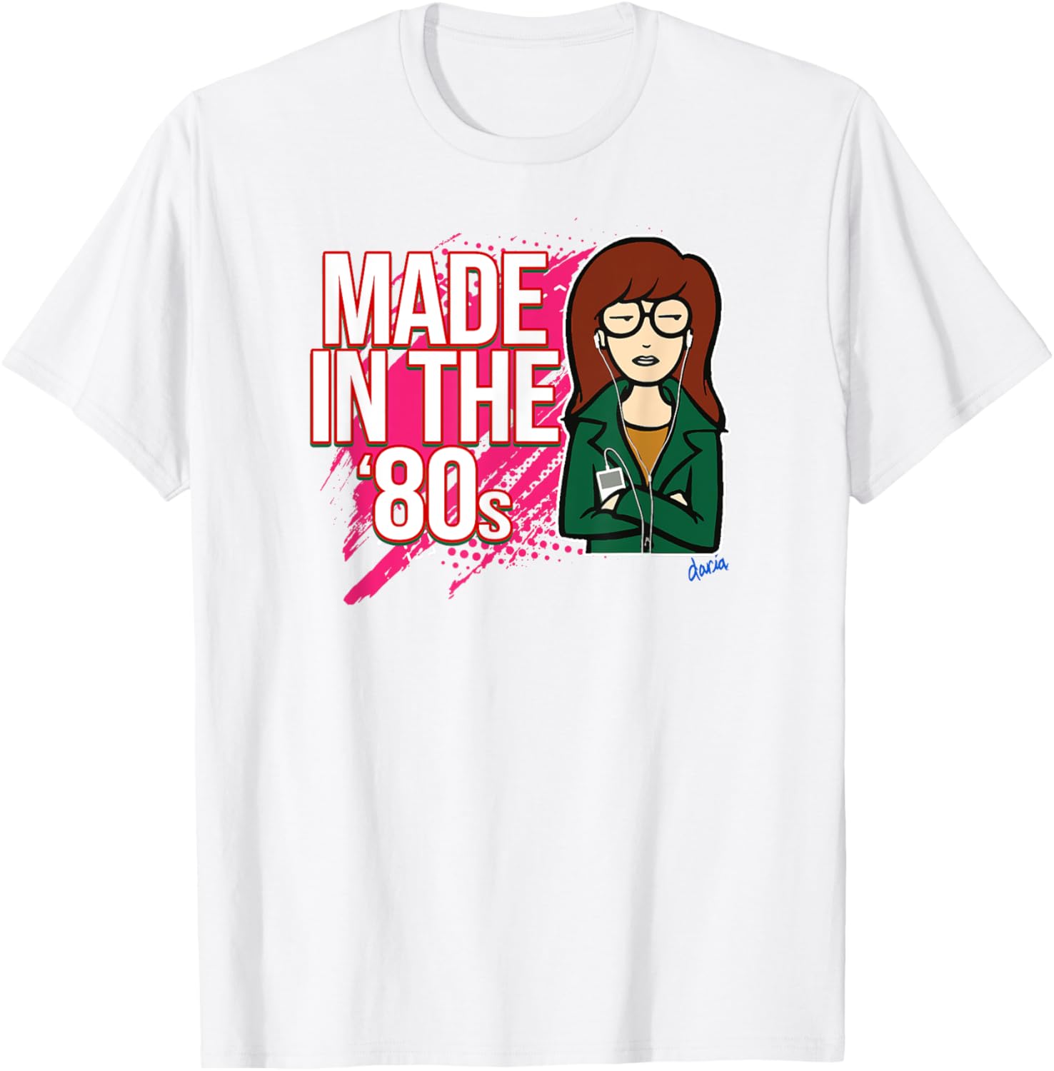 Mademark x Daria Retro 80s T-Shirt for Vintage Style Enthusiasts - 13