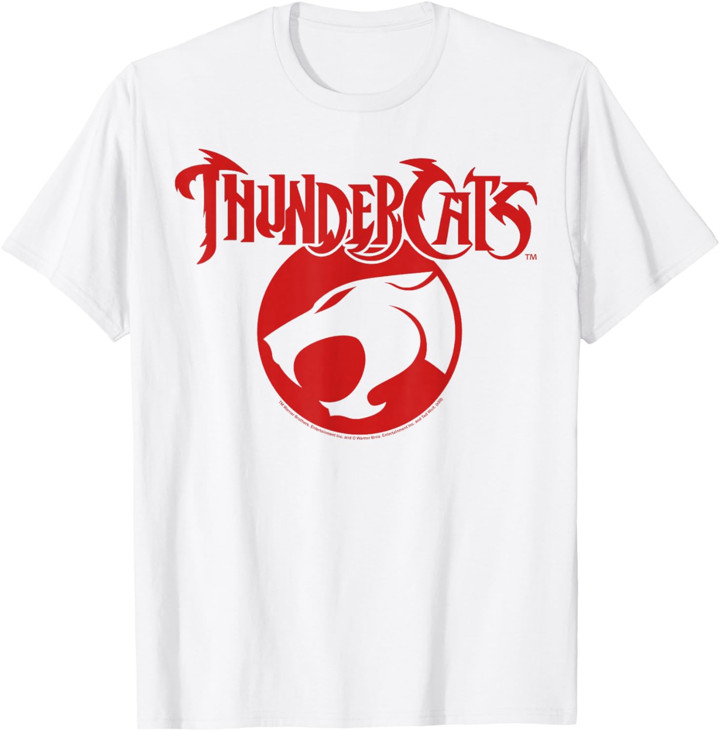 ThunderCats Red Vintage Classic Logo T-Shirt for Fans and Collectors - 5