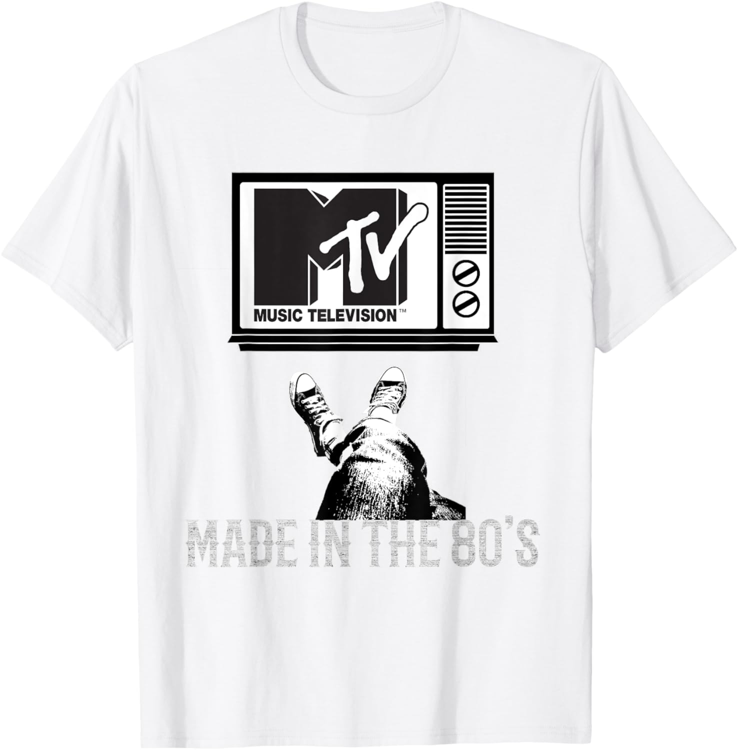 MTV Made in the 80's Vintage T-Shirt for Men and Women Fans - 14