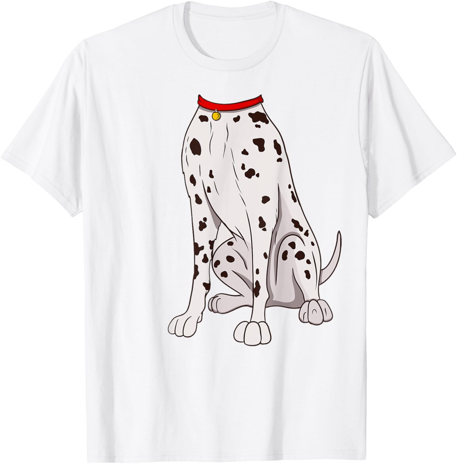 Dalmatian Halloween Costume T-Shirt for Kids and Adults Fun Cosplay - 2