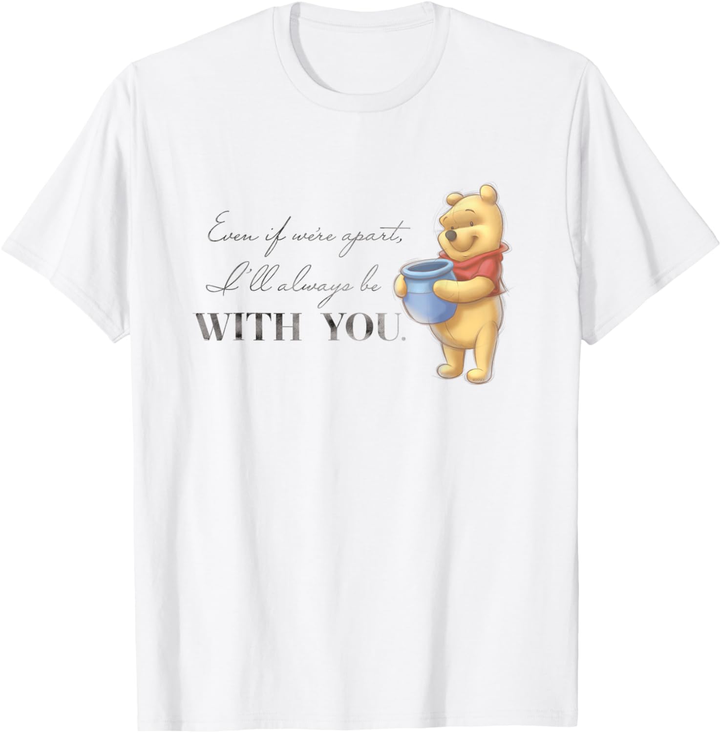 Disney 100 Anniversary Winnie the Pooh Quote T-Shirt for Fans - 3
