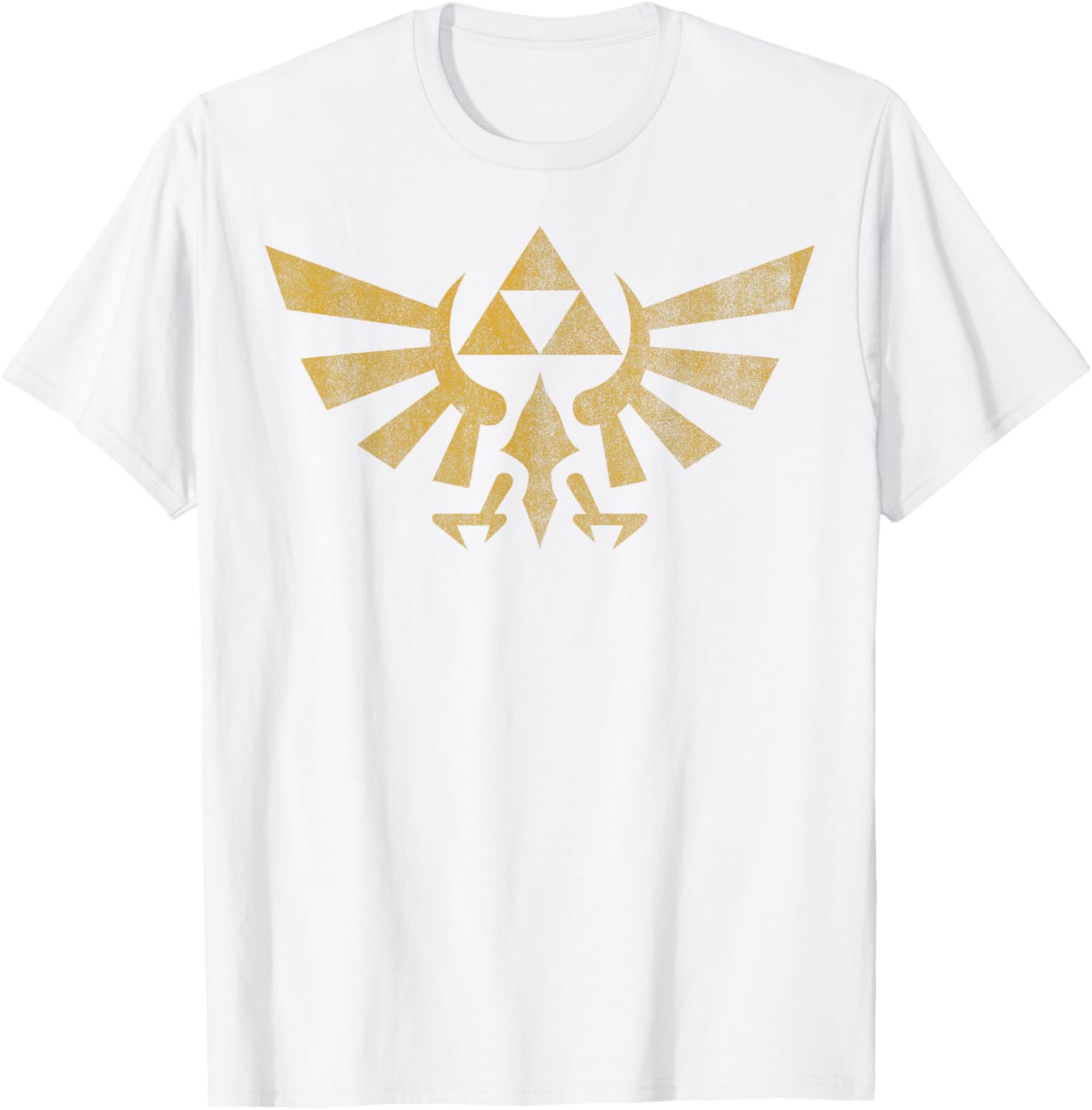 Legend of Zelda Distressed Royal Crest Badge T-Shirt for Fans - 5