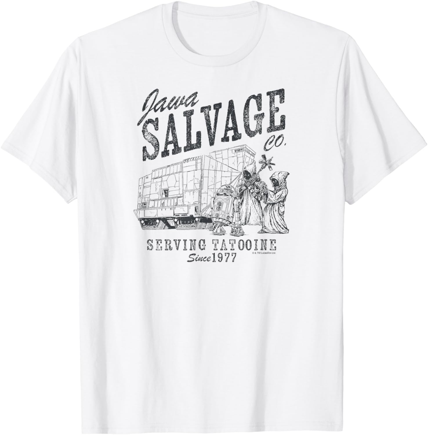 Star Wars Jawa Salvage Co T-Shirt Serving Tatooine Since 1982 - 3