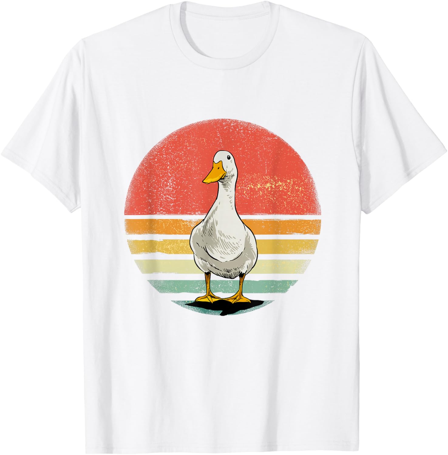 Vintage Duck Farm T-Shirt for Duck Lovers - Retro Farm Animal Apparel - 3