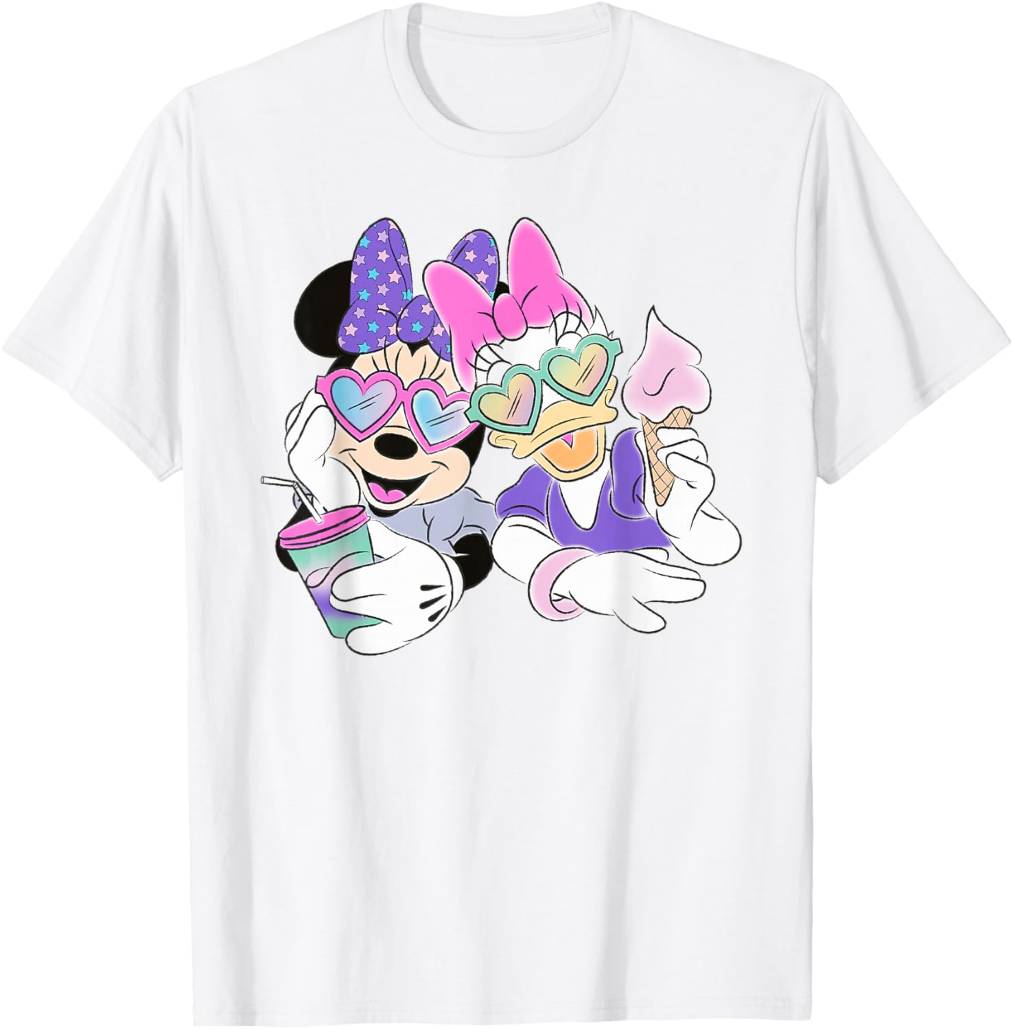 Adorable Disney Minnie Mouse and Daisy T-Shirt for Fun Casual Wear - 8