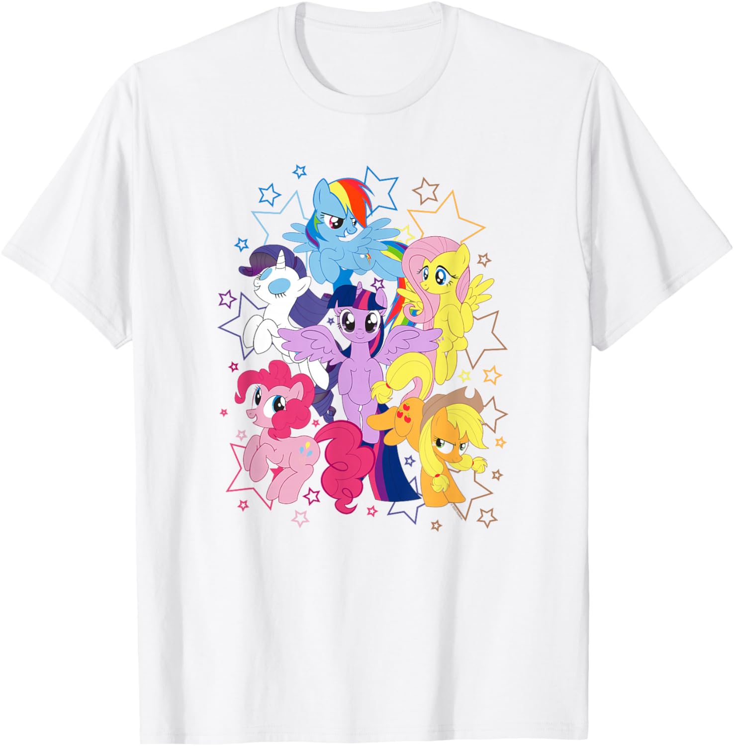 My Little Pony Friendship Is Magic Starry Group Shot T-Shirt for Fans - 1