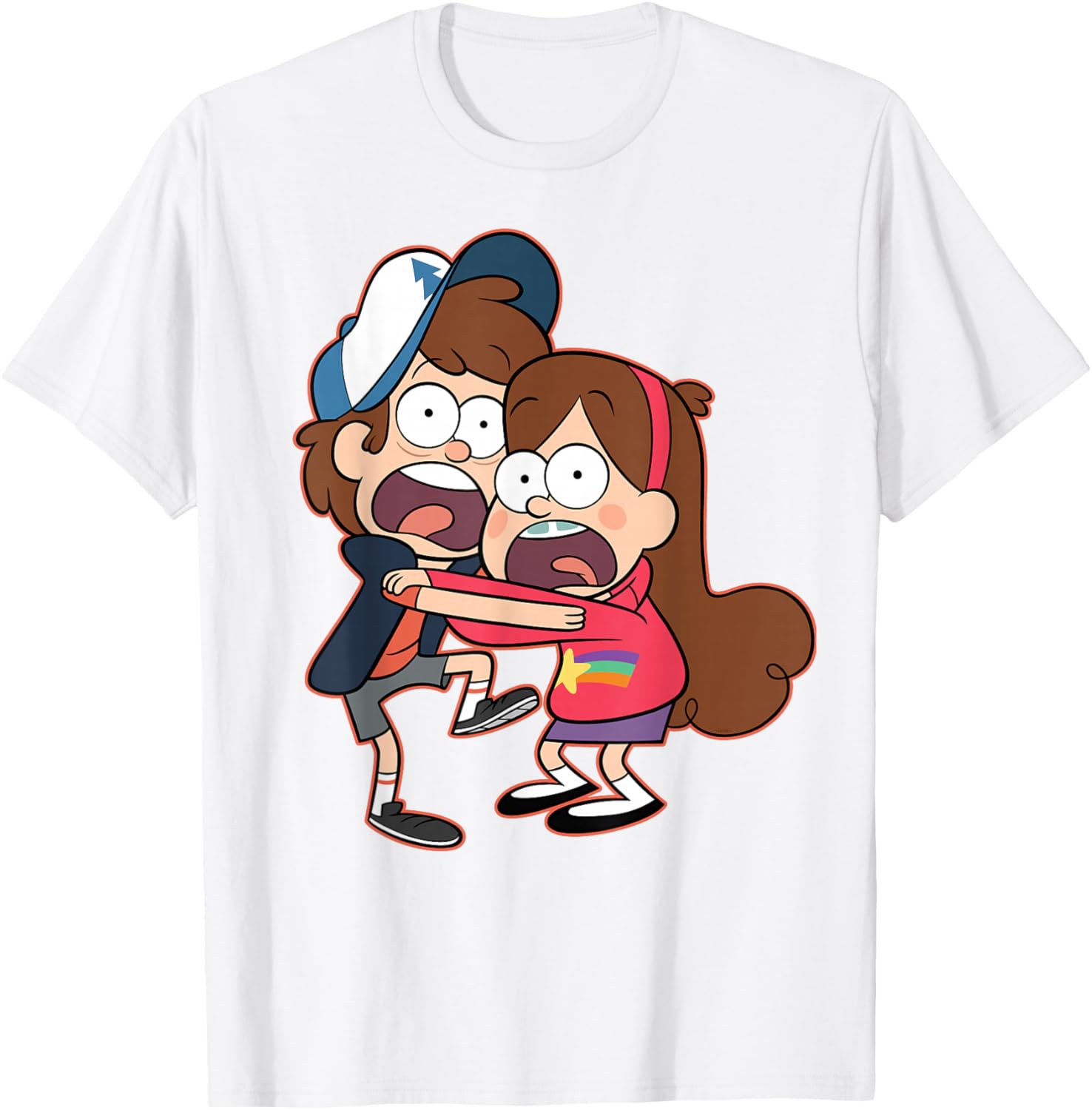 Disney Gravity Falls Dipper and Mabel Pines T-Shirt for Fans - 3