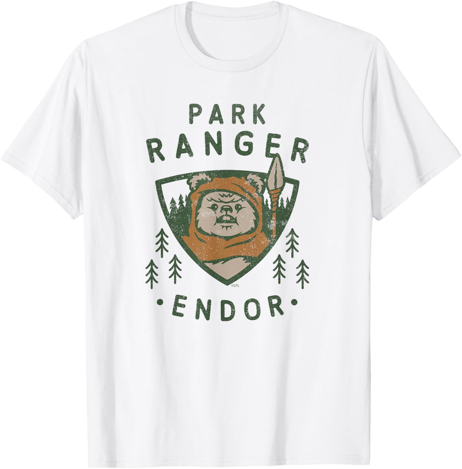 Ewok Park Ranger Endor T-Shirt for Star Wars Fans - Adventure Awaits! - 10