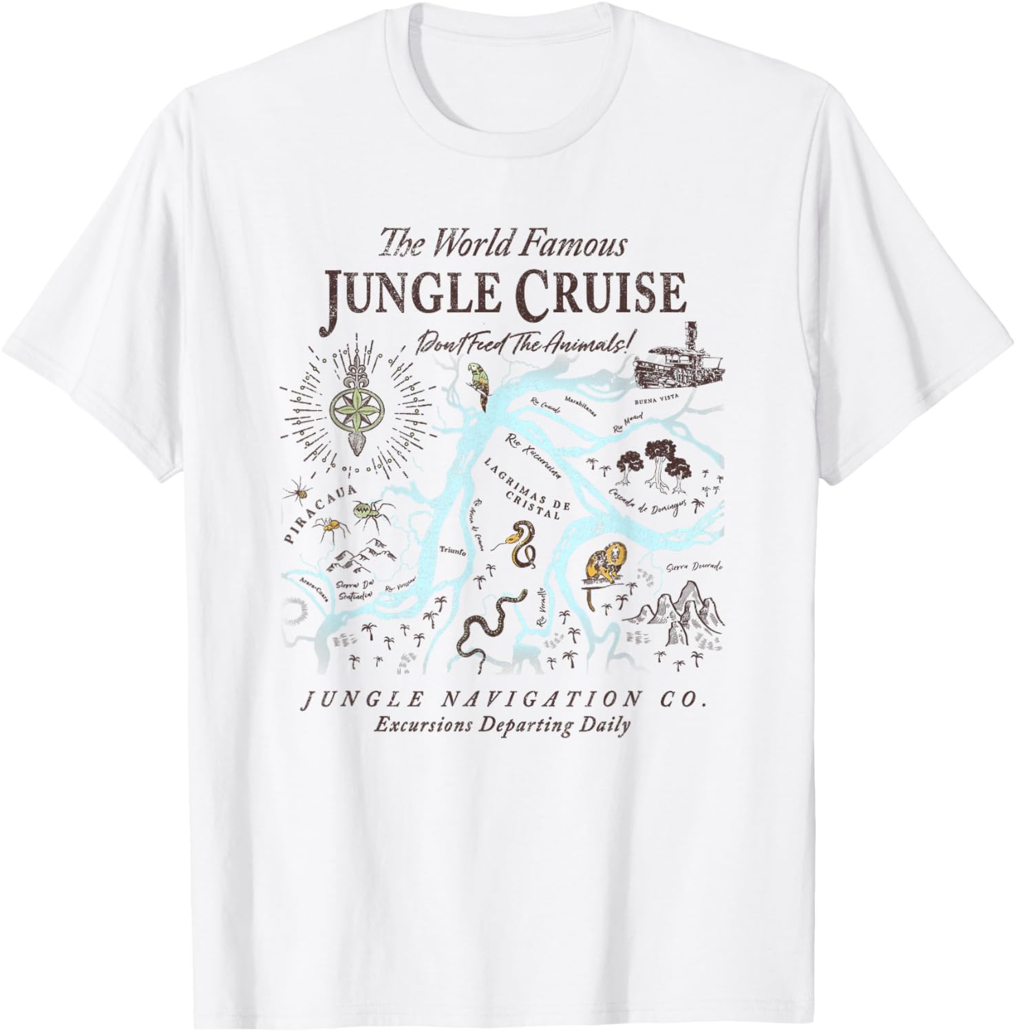 Disney Jungle Cruise T-Shirt Perfect for Adventures and Day Trips - 6