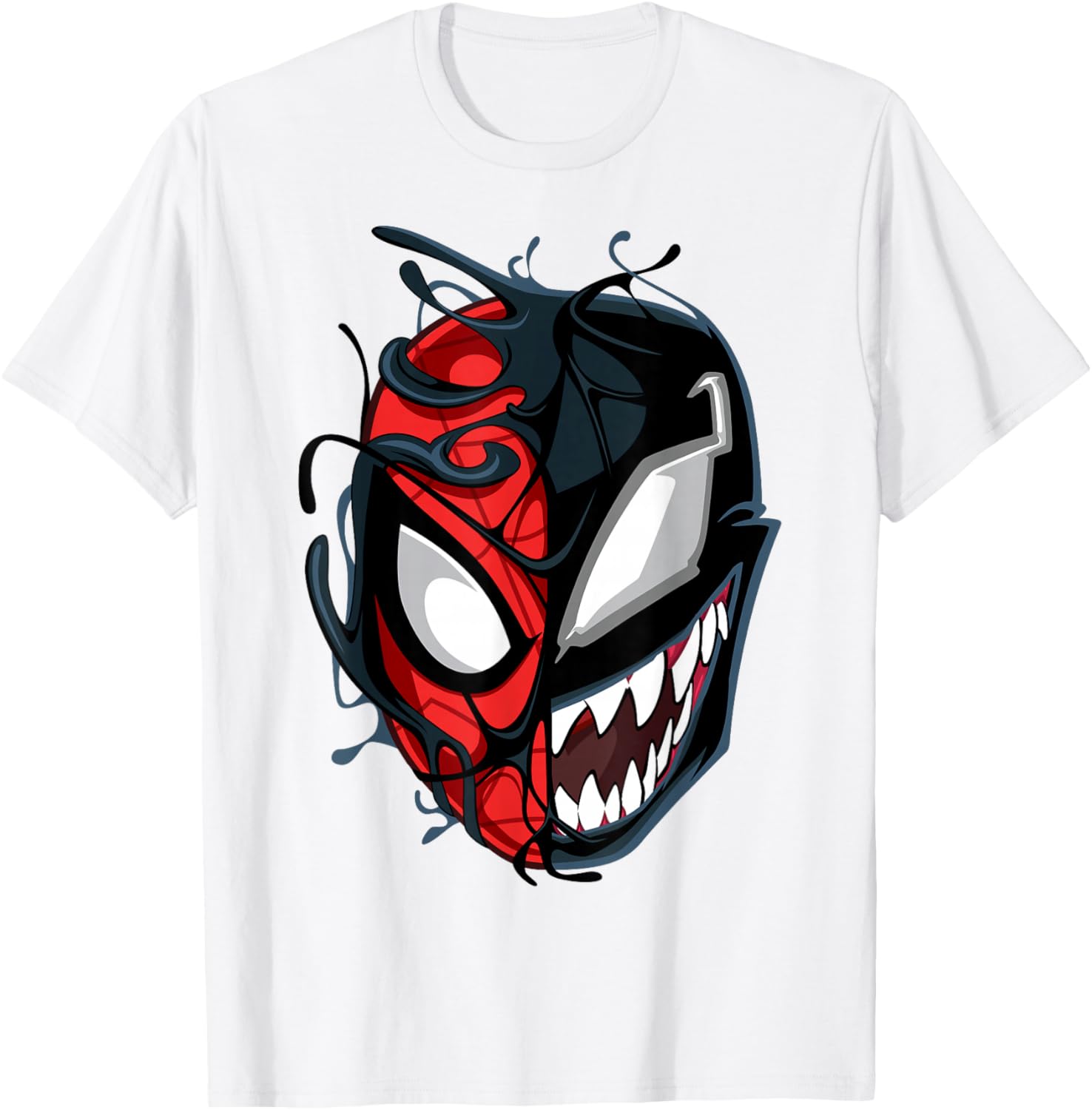 Spider-Man Maximum Venom Big Face T-Shirt for Marvel Fans and Collectors - 4
