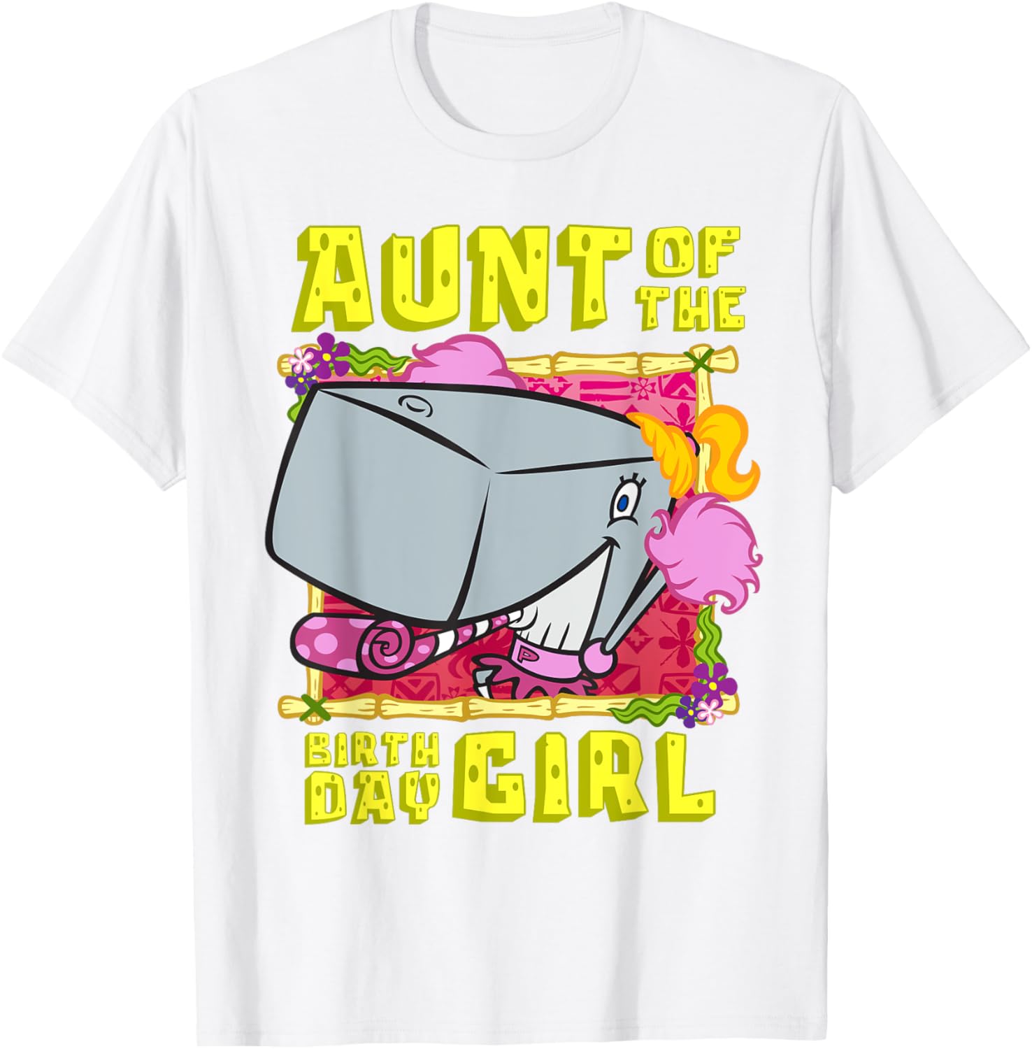 SpongeBob Aunt Gift T-Shirt for Birthday Girls by Mademark - Fun & Stylish! - 5