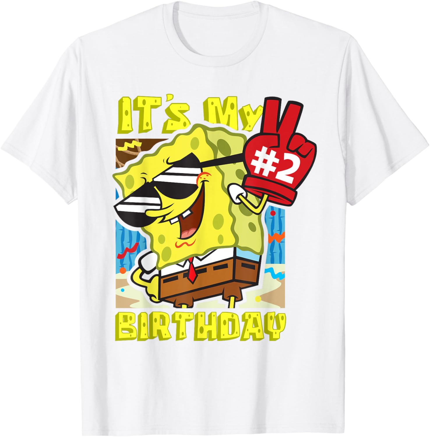 SpongeBob 2nd Birthday T-Shirt for Boys and Girls – Fun Gift Idea! - 11