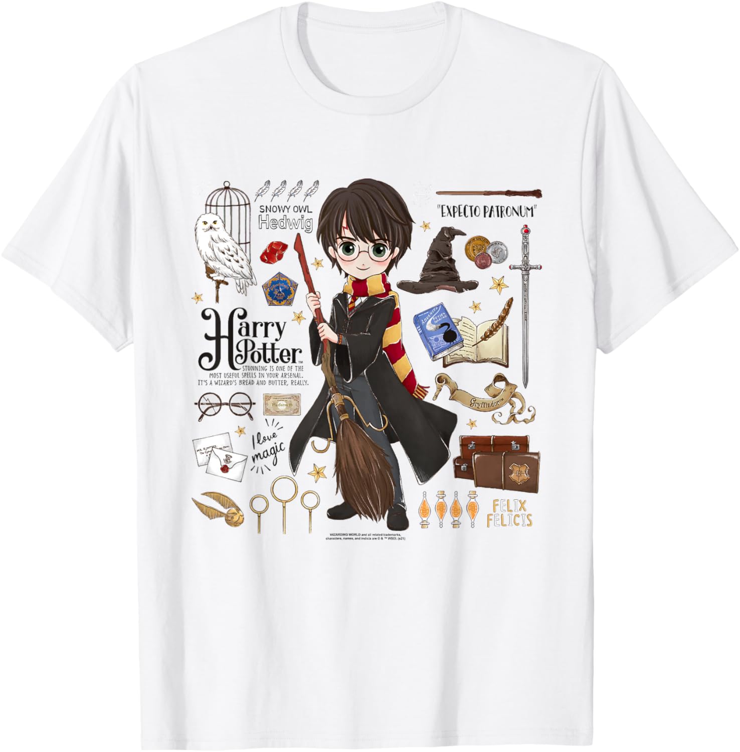 Harry Potter Everything T-Shirt for Fans - Magical Clothing & Accessories - 9