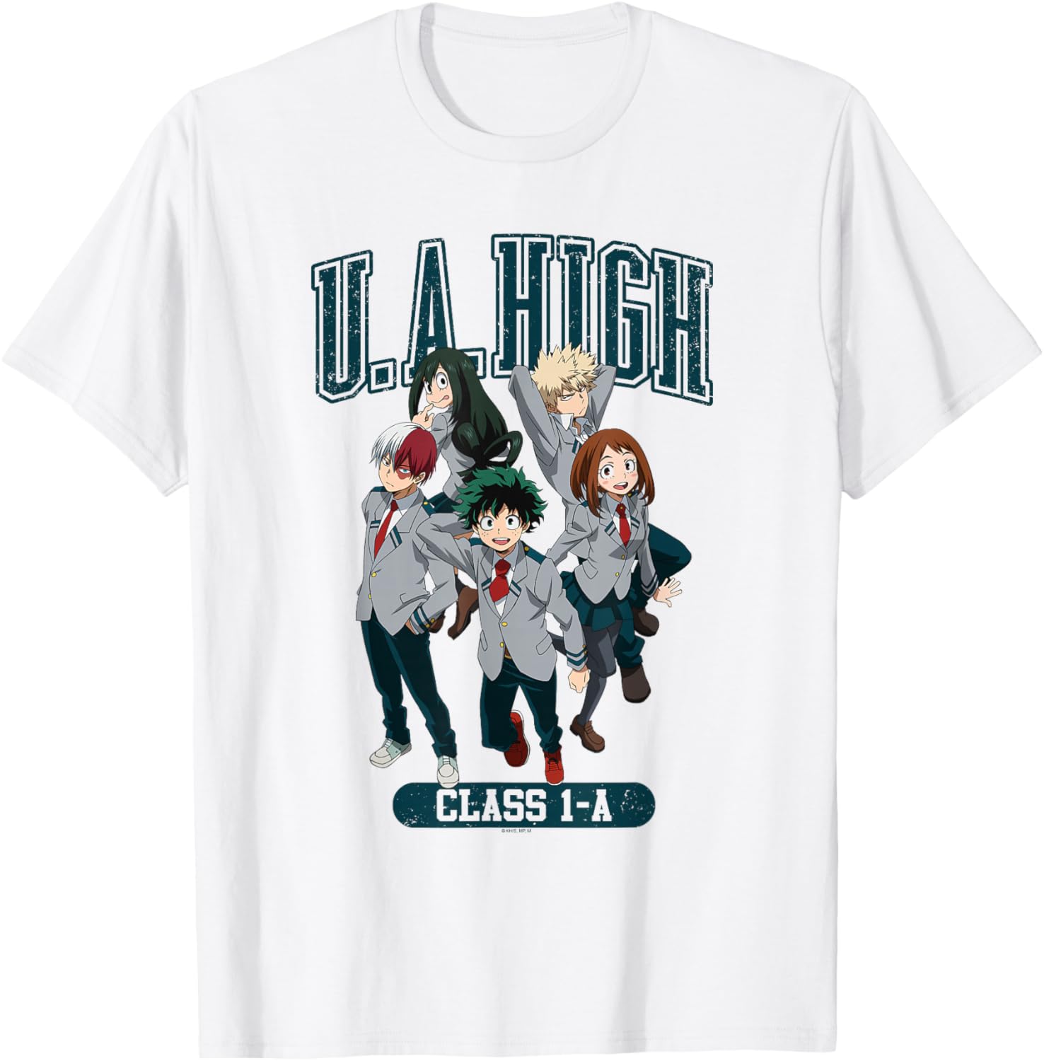 My Hero Academia UA Class 1A Uniform Anime T-Shirt for Fans - 4