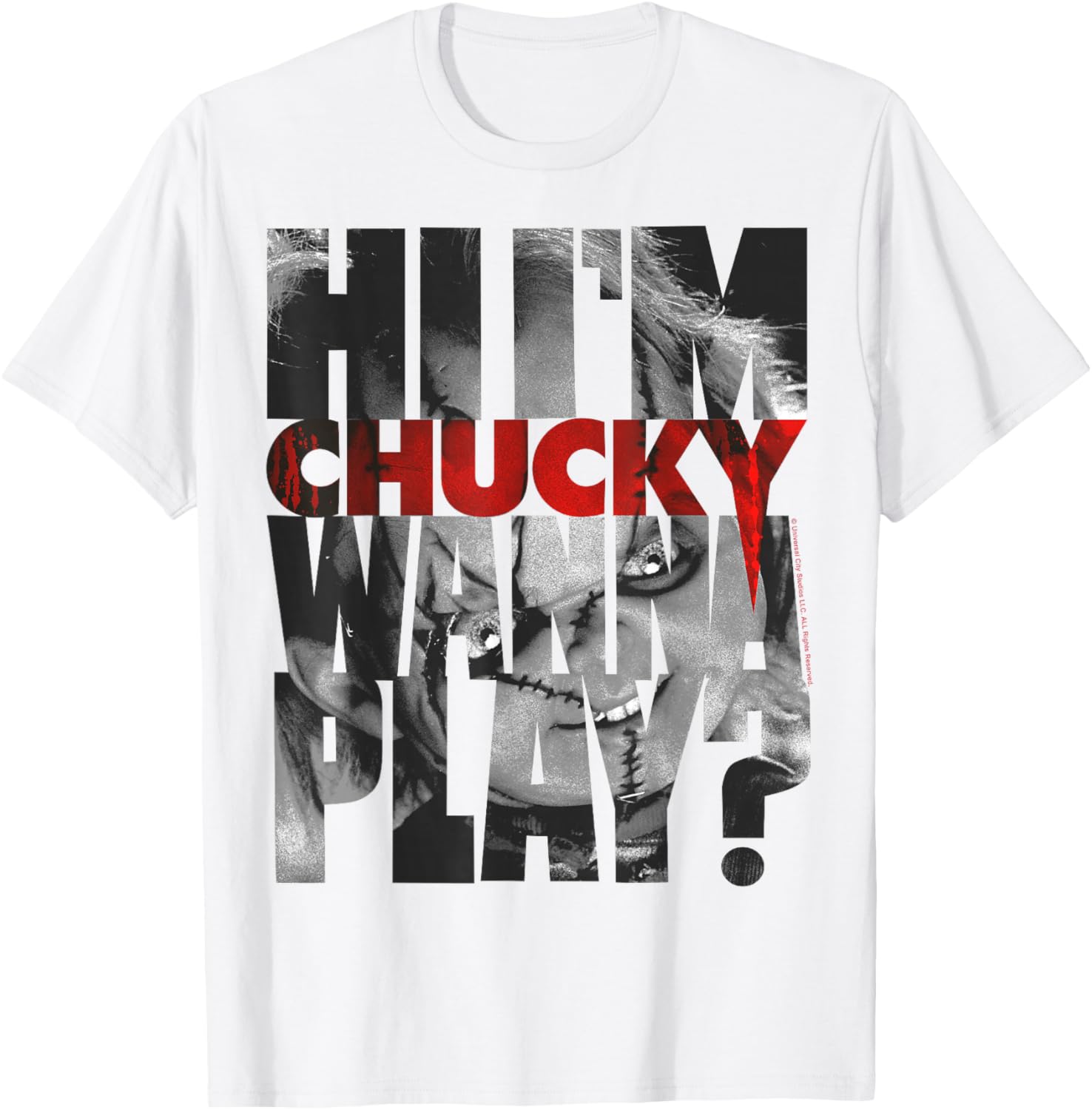Child's Play Chucky T-Shirt for Kids Fun Playful Graphic Tee - 8