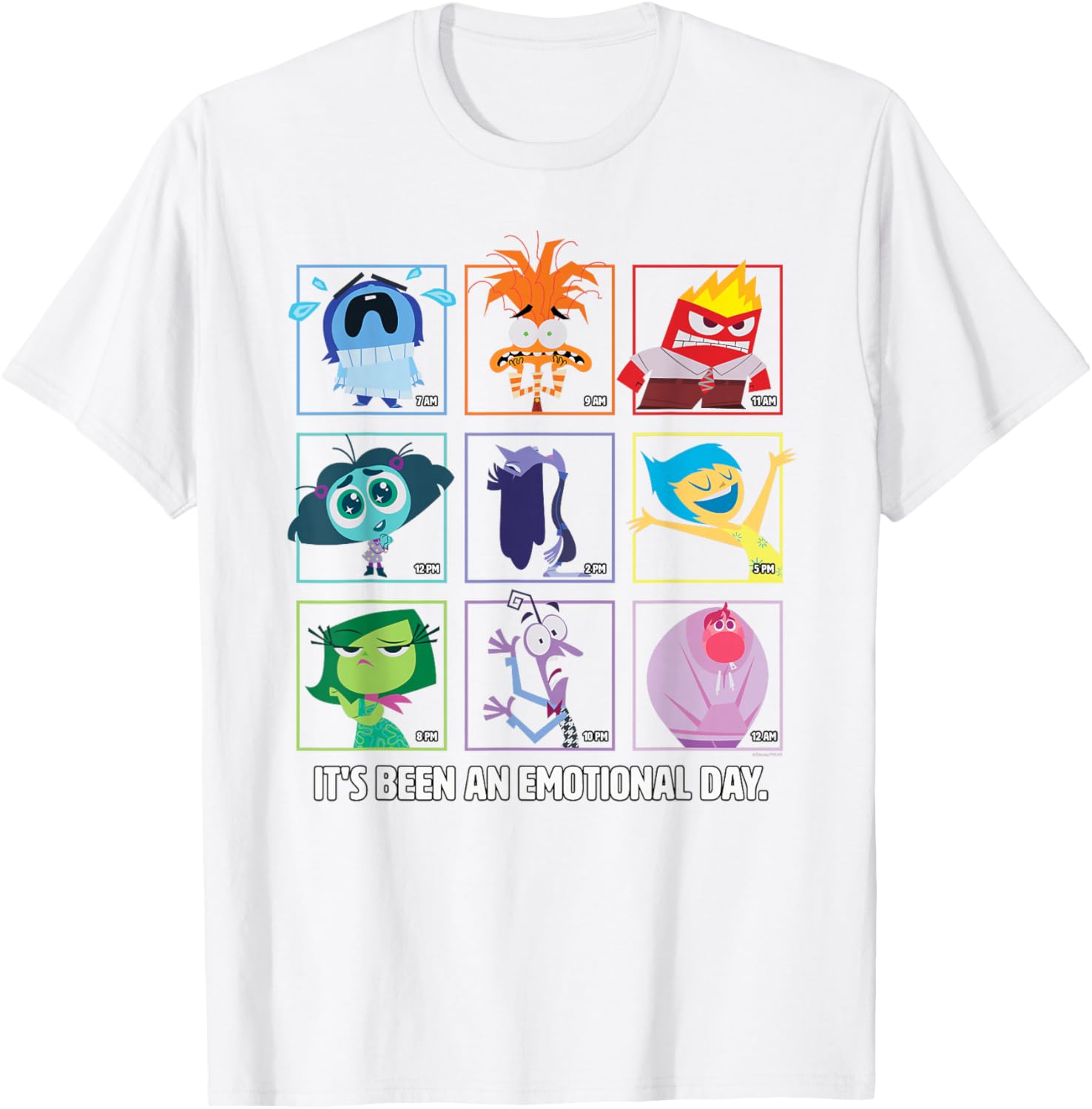 Inside Out 2 Emotions T-Shirt for Disney Fans - Fun & Stylish Apparel - 11