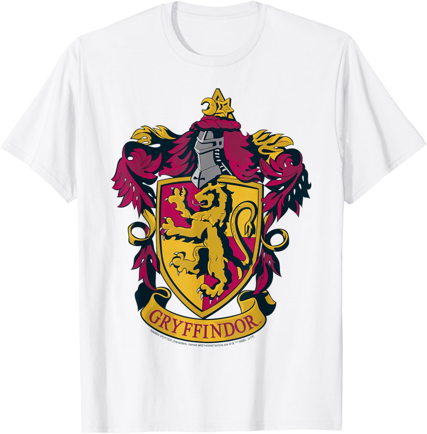 Gryffindor House Crest T-Shirt for Harry Potter Fans - Stylish Clothing - 1