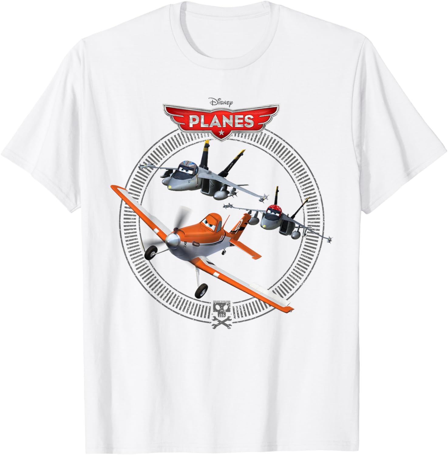 Disney Planes Dusty Crophopper Bravo Echo T-Shirt for Kids and Fans - 8