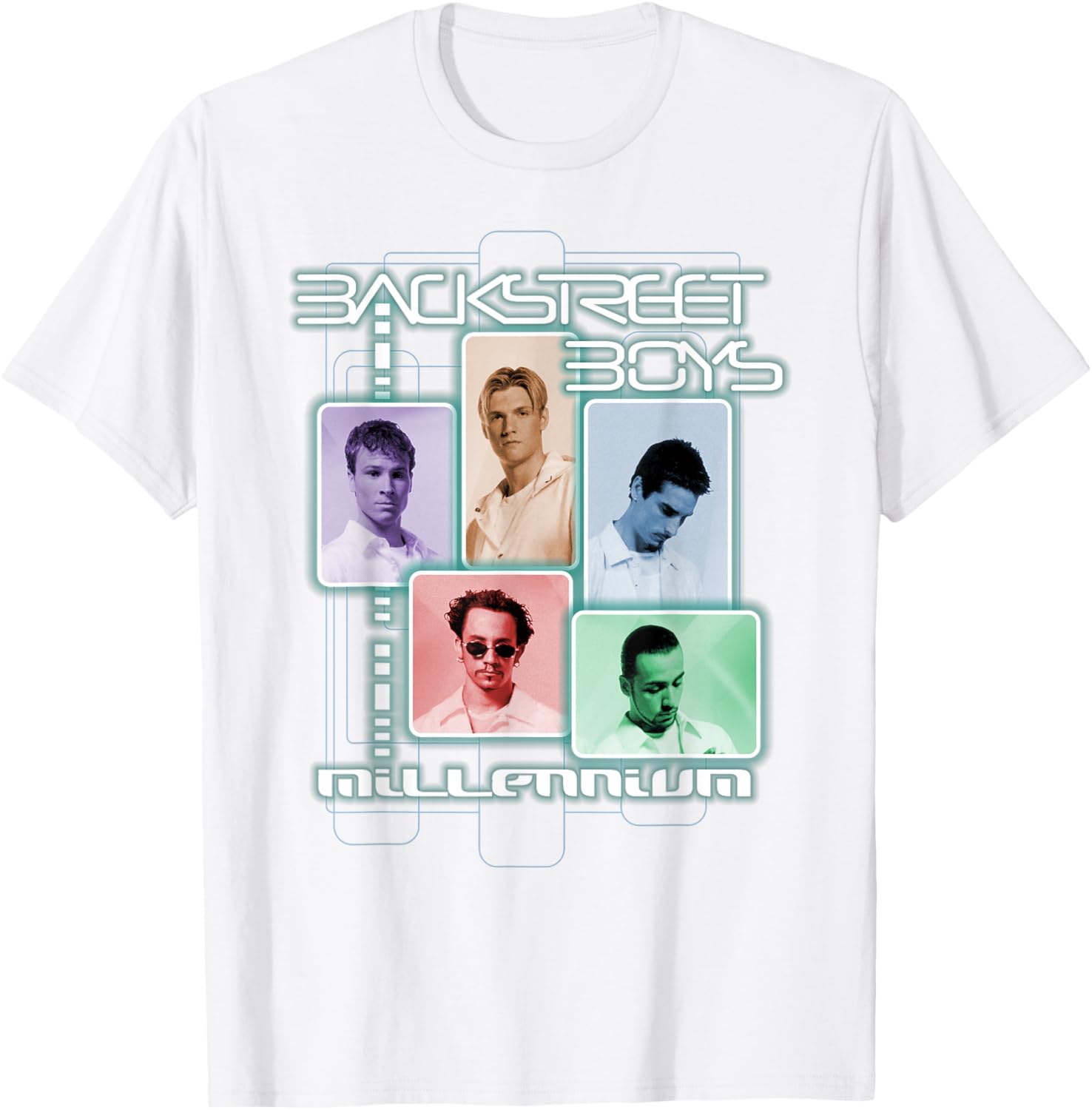 Backstreet Boys Millennium Multi Color T-Shirt for Fans and Collectors - 1