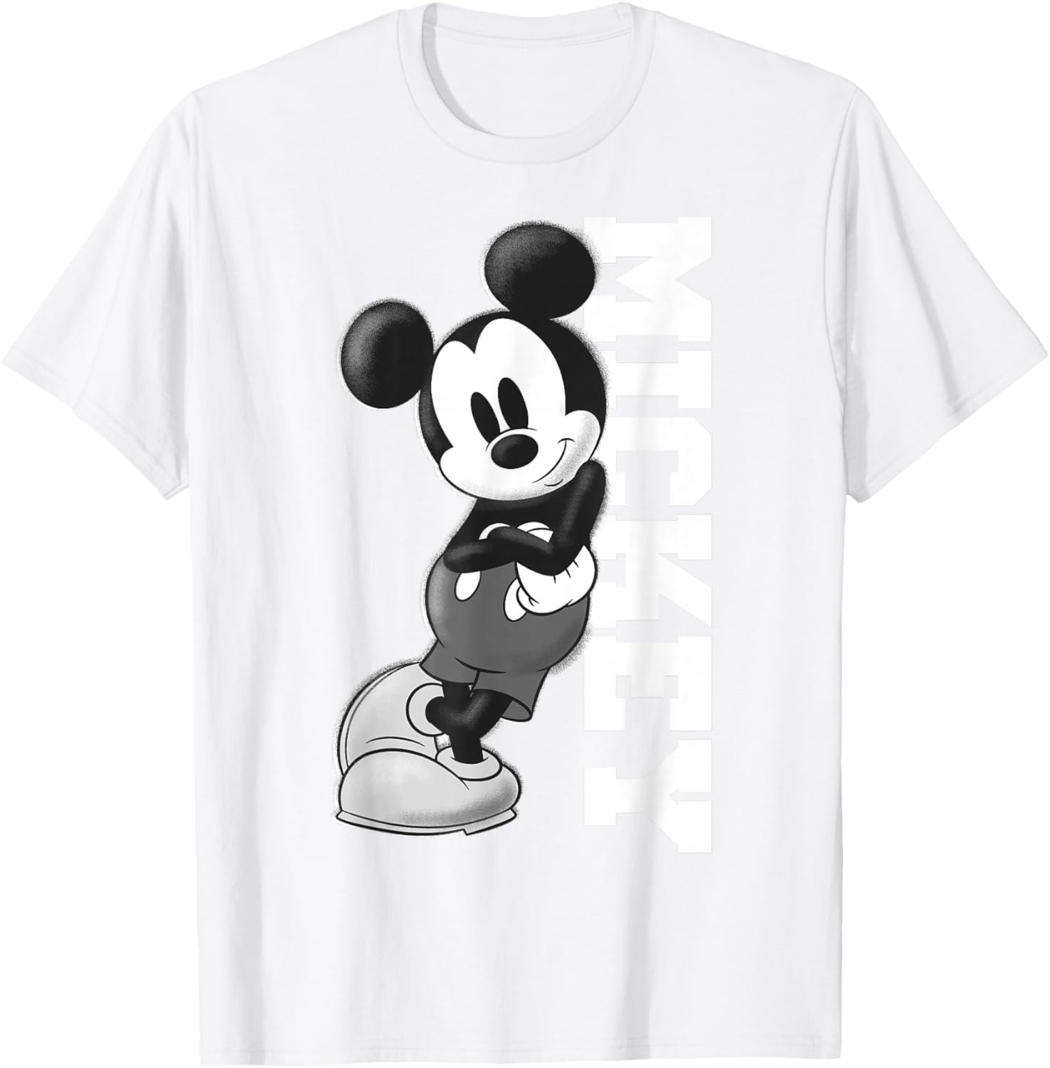 Disney Mickey Mouse White T-Shirt Featuring Fun Name Graphic - 6