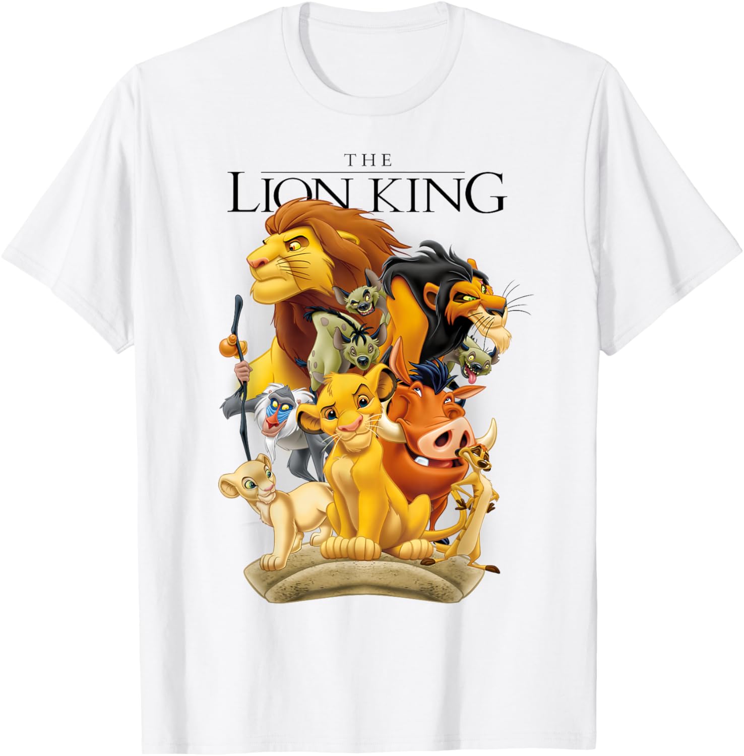 Disney The Lion King Pride Land Characters T-Shirt for Fans and Collectors - 3