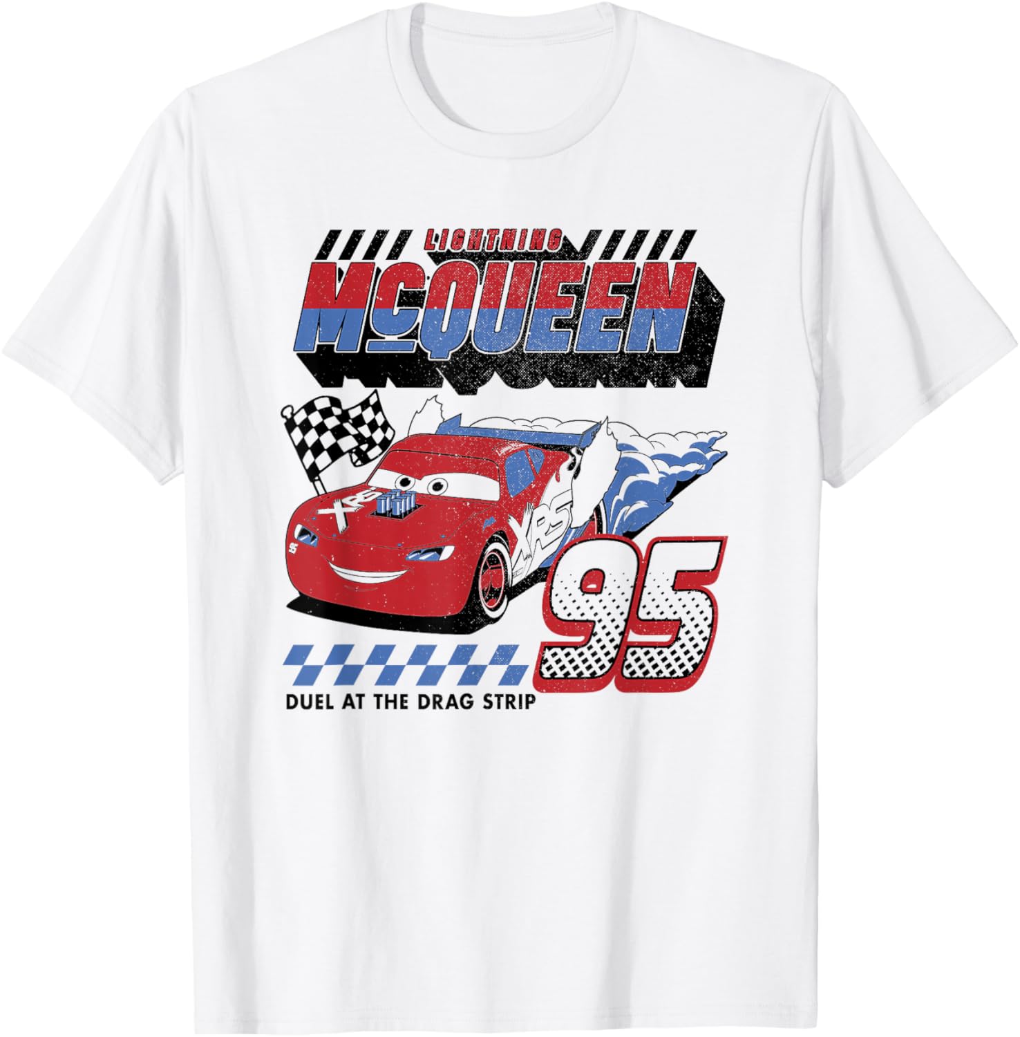 Disney Pixar Cars Lightning McQueen Americana Race T-Shirt for Kids - 4