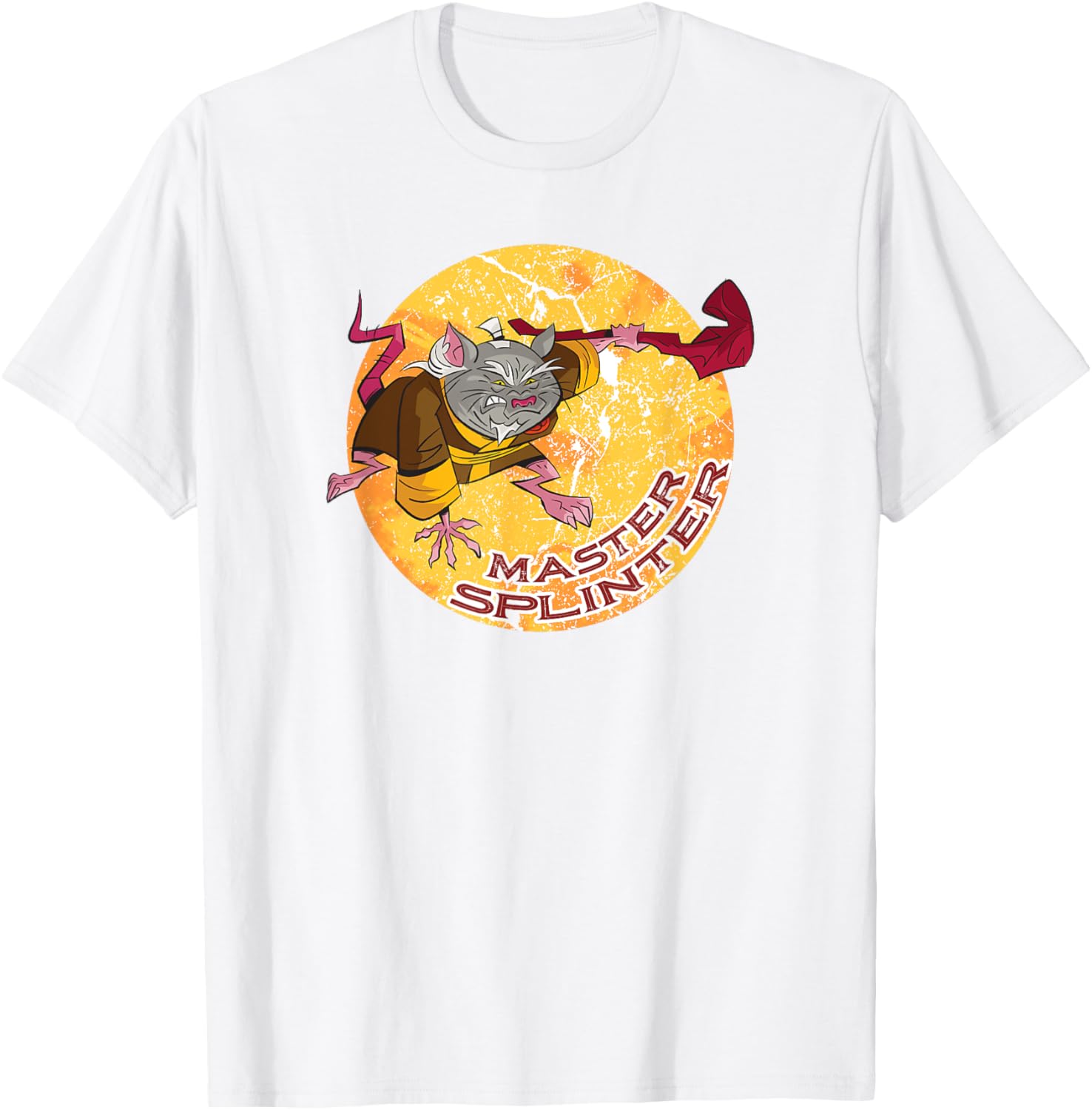 Mademark Teenage Mutant Ninja Turtles Master Splinter Fighting Stance T-Shirt - 2
