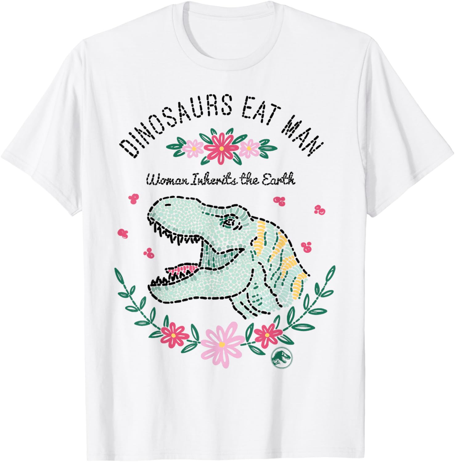Jurassic Park Dinos Eat Man Women Inherit Earth T-Shirt for Fans - 3