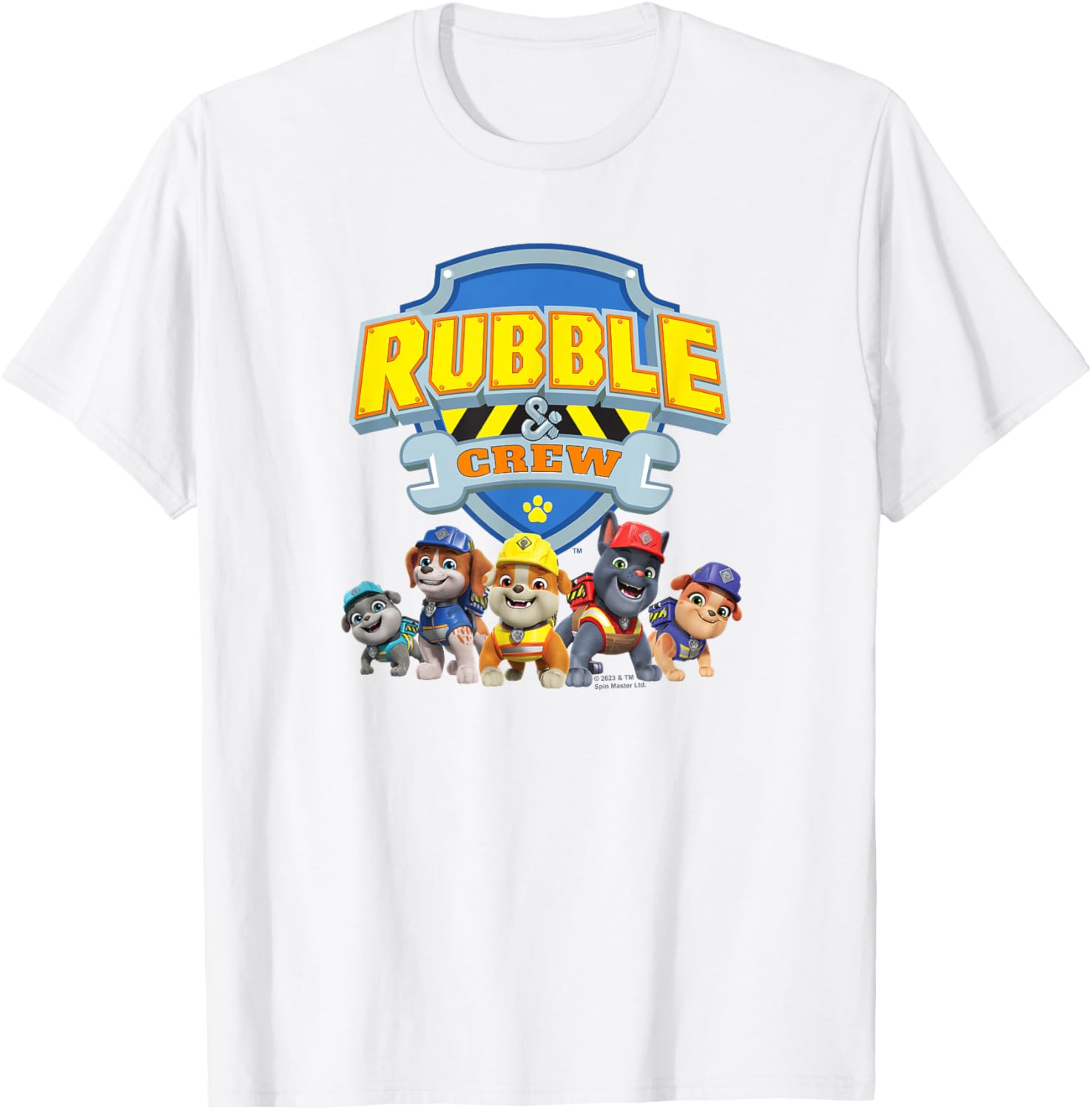 Rubble and Crew Logo T-Shirt for Kids - Fun and Stylish Apparel - 3