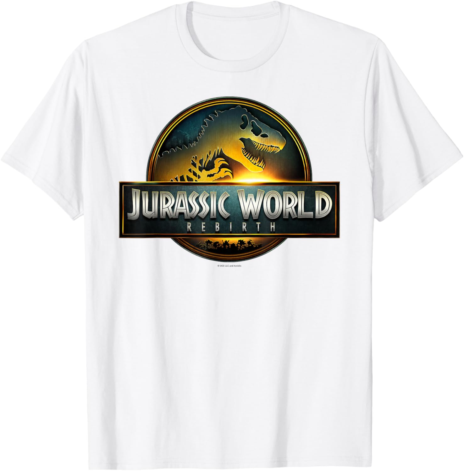 Jurassic World Rebirth Logo T-Shirt for Fans of Dinosaurs and Adventure - 1
