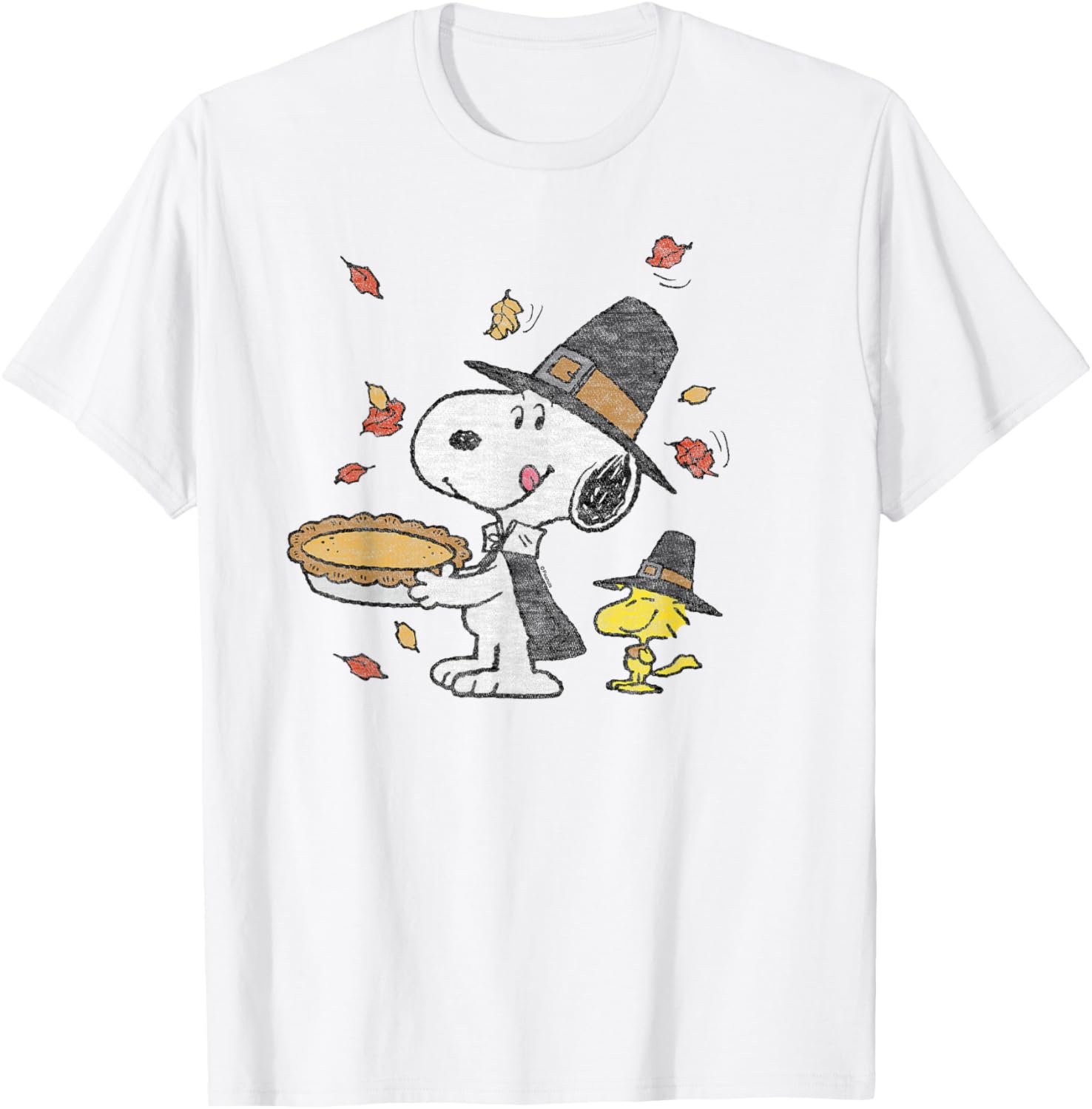 Peanuts Thanksgiving Scene T-Shirt for Festive Fall Celebrations - 1