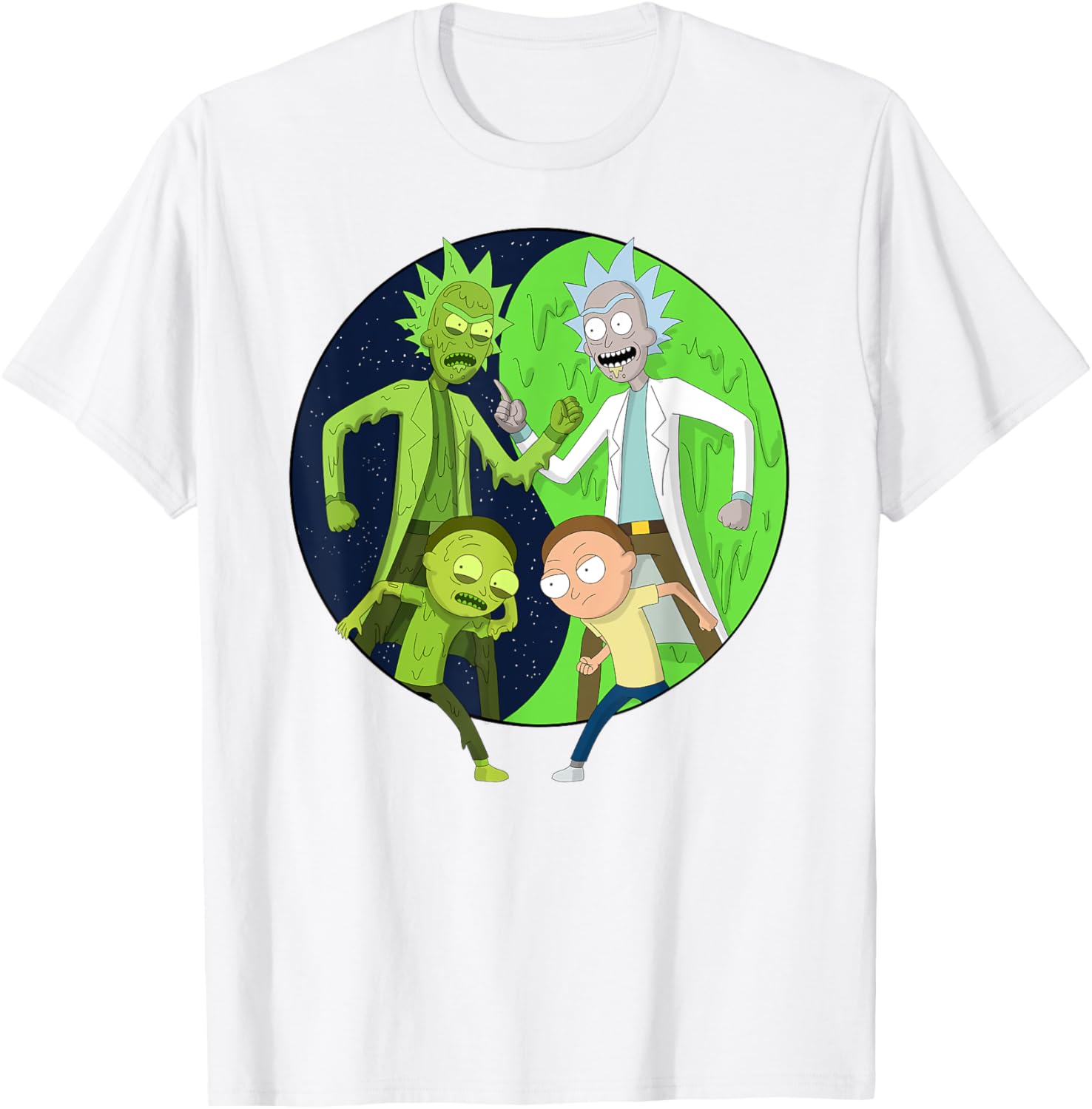 Mademark x Rick and Morty Toxic Rick T-Shirt for Fans and Collectors - 18