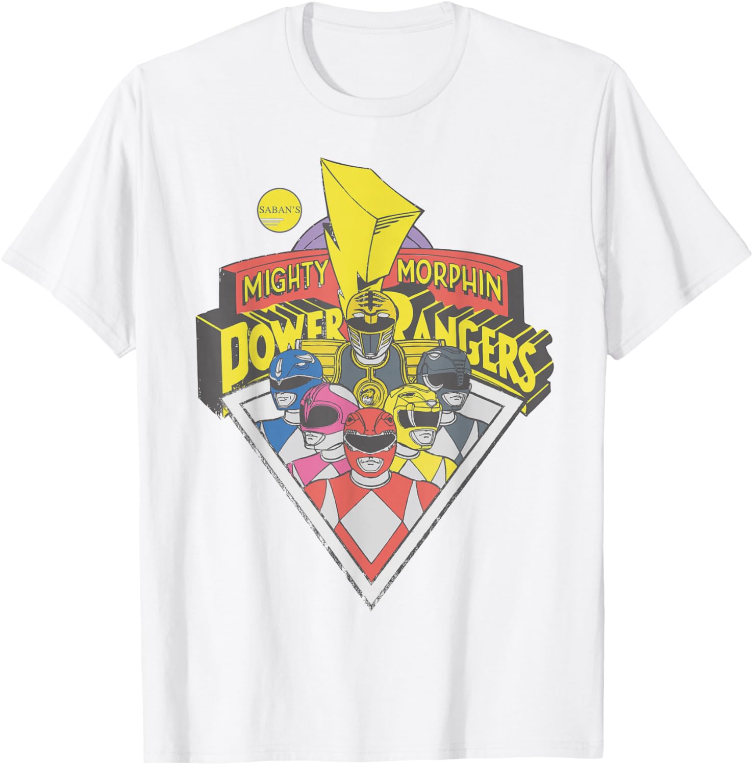Power Rangers Team Logo T-Shirt for Fans of Adventure and Fun - 5
