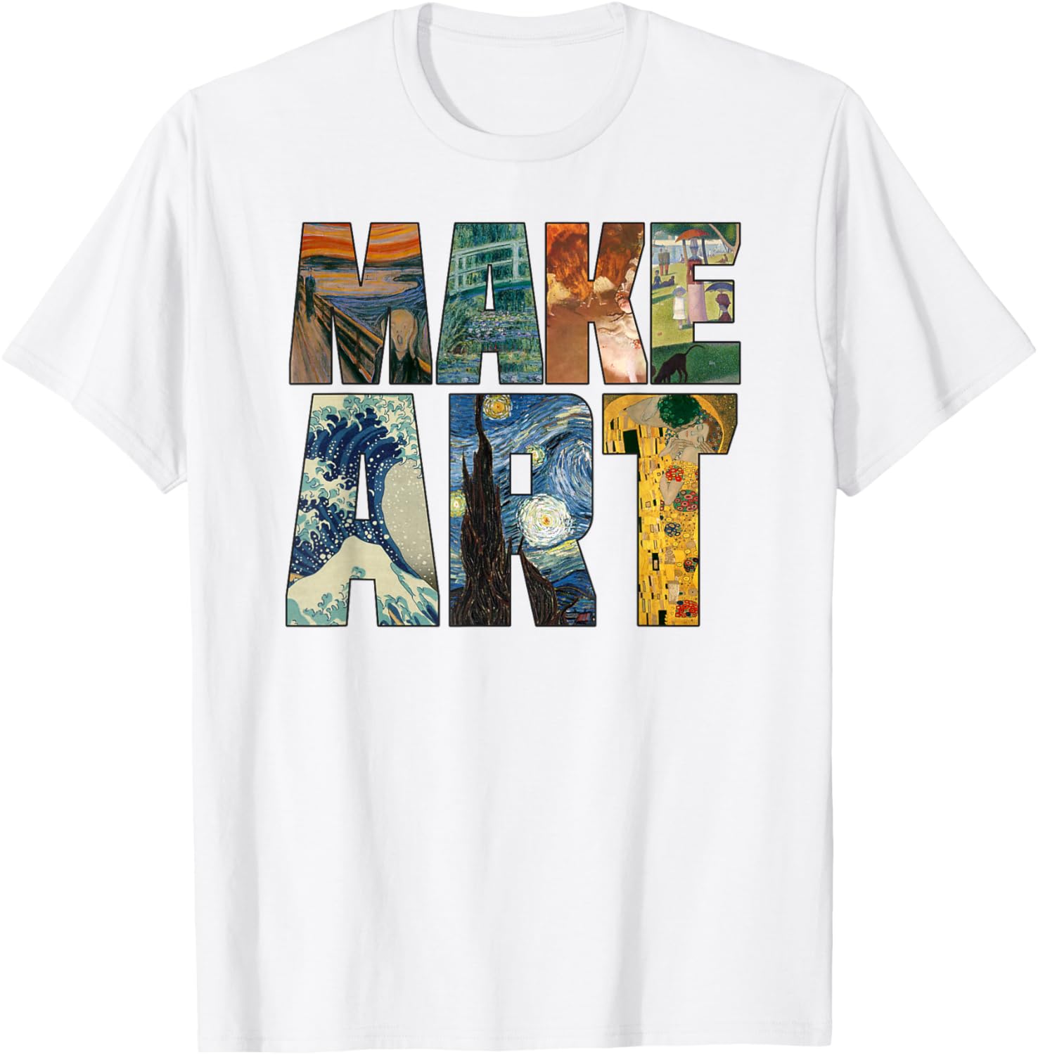 Funny Artist Humor T-Shirt Make Art Cool Graphic Tee for Creative Souls - 18