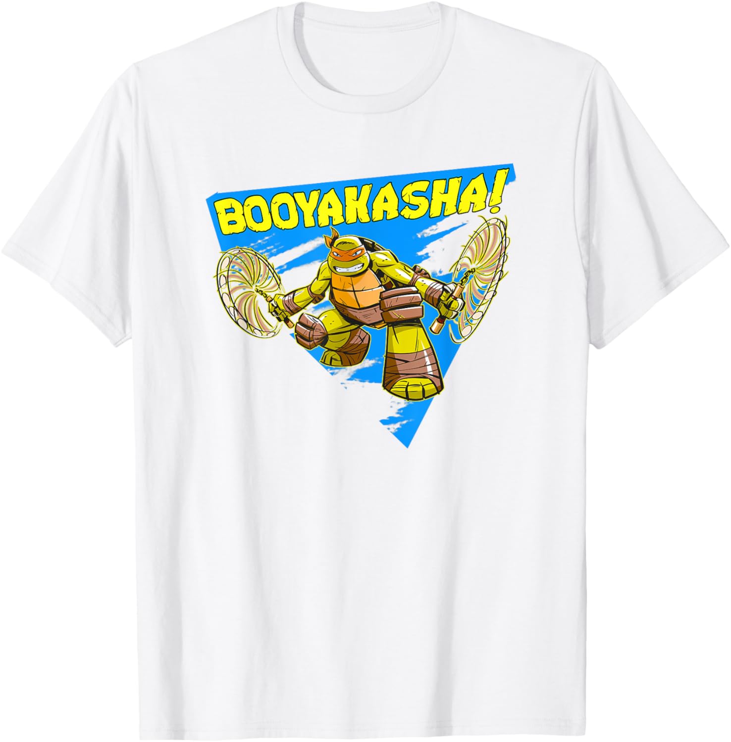 Mademark Teenage Mutant Ninja Turtles Michelangelo Booyakasha T-Shirt - 6