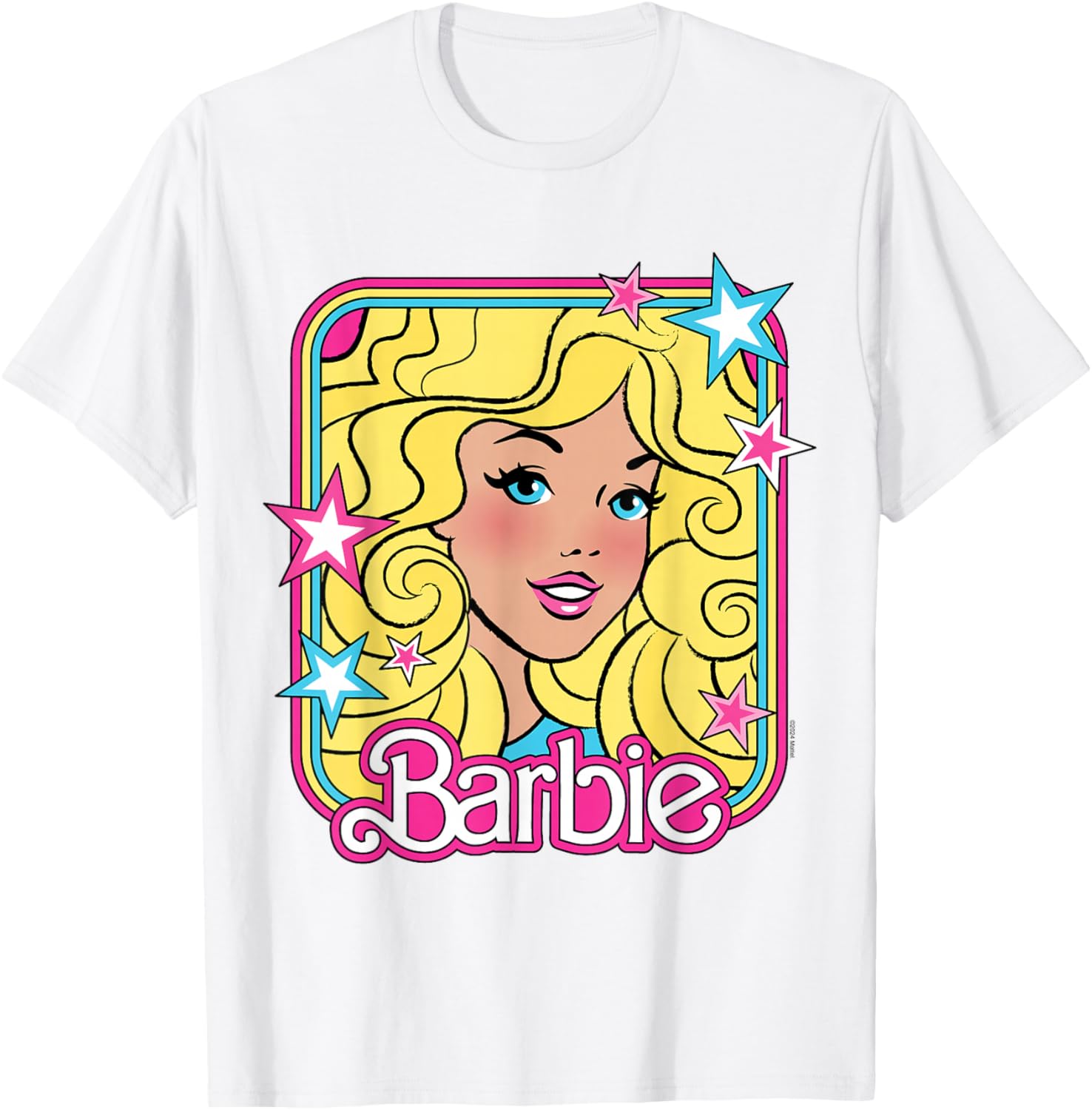 Retro Barbie 70s Star Portrait T-Shirt for Fashionable Fans - 11