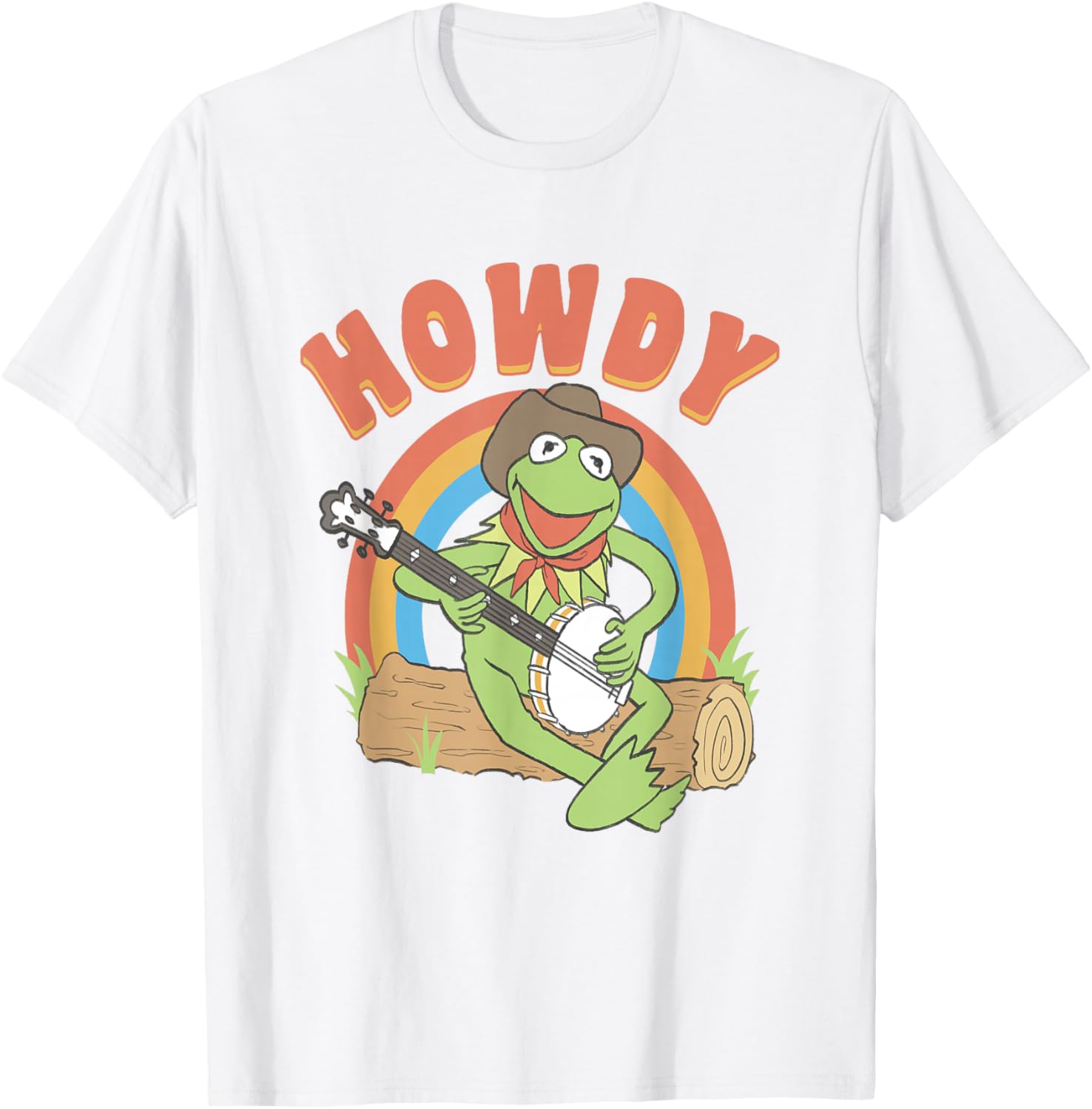 Disney The Muppets Kermit Retro Logo T-Shirt for Fun and Style - 3