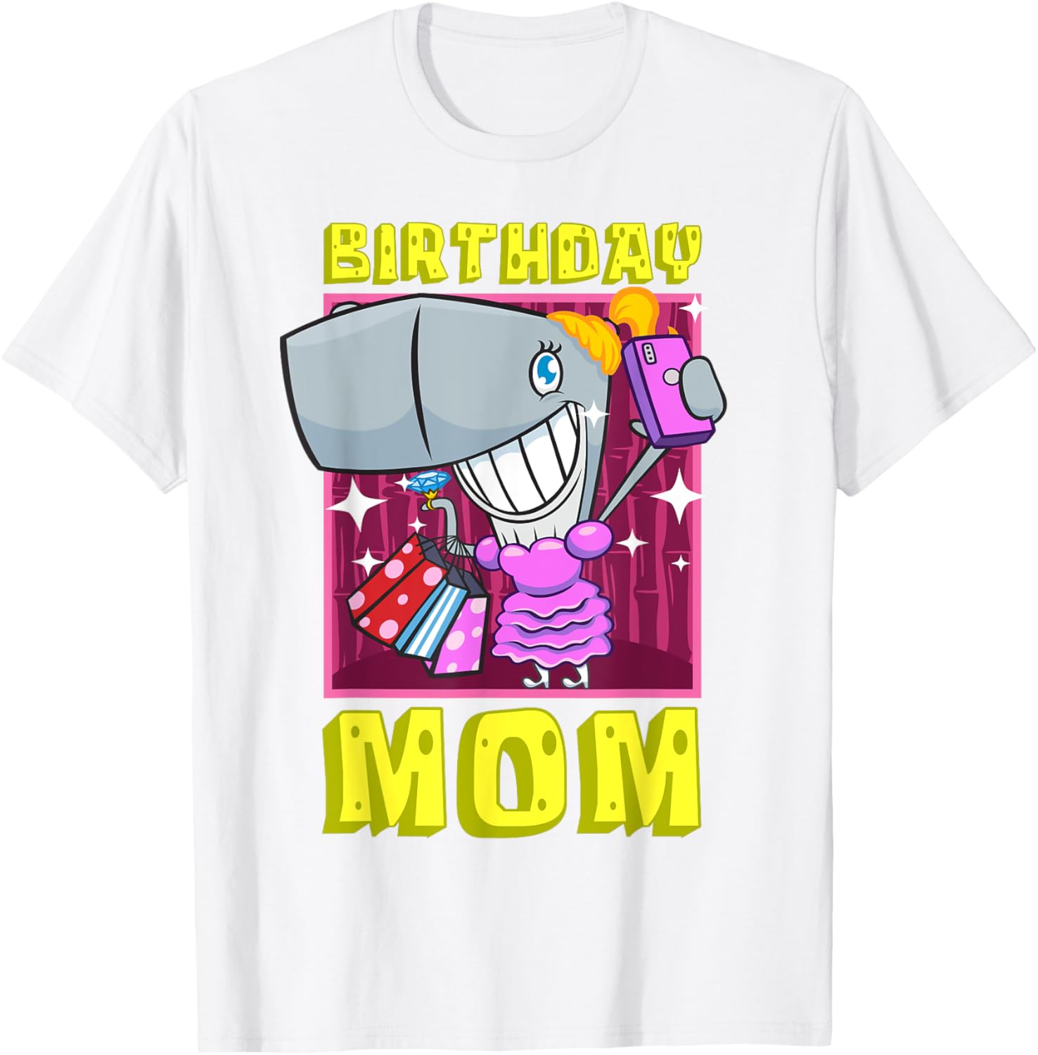 Mademark x SpongeBob SquarePants Pearl Krabs Birthday Mom T-Shirt - 7