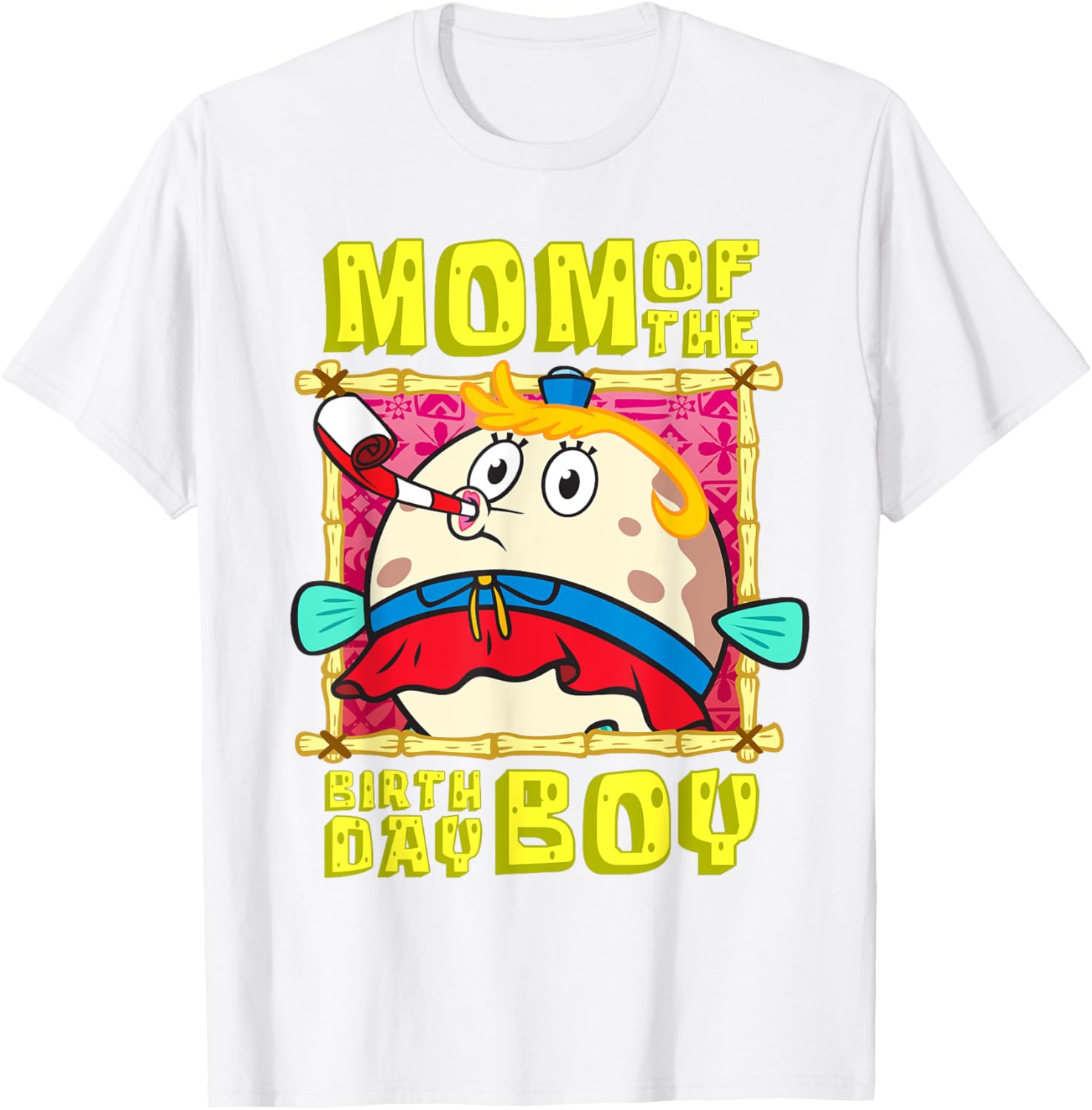 Mademark x SpongeBob SquarePants Mrs Puff Birthday Mom T-Shirt Gift - 17