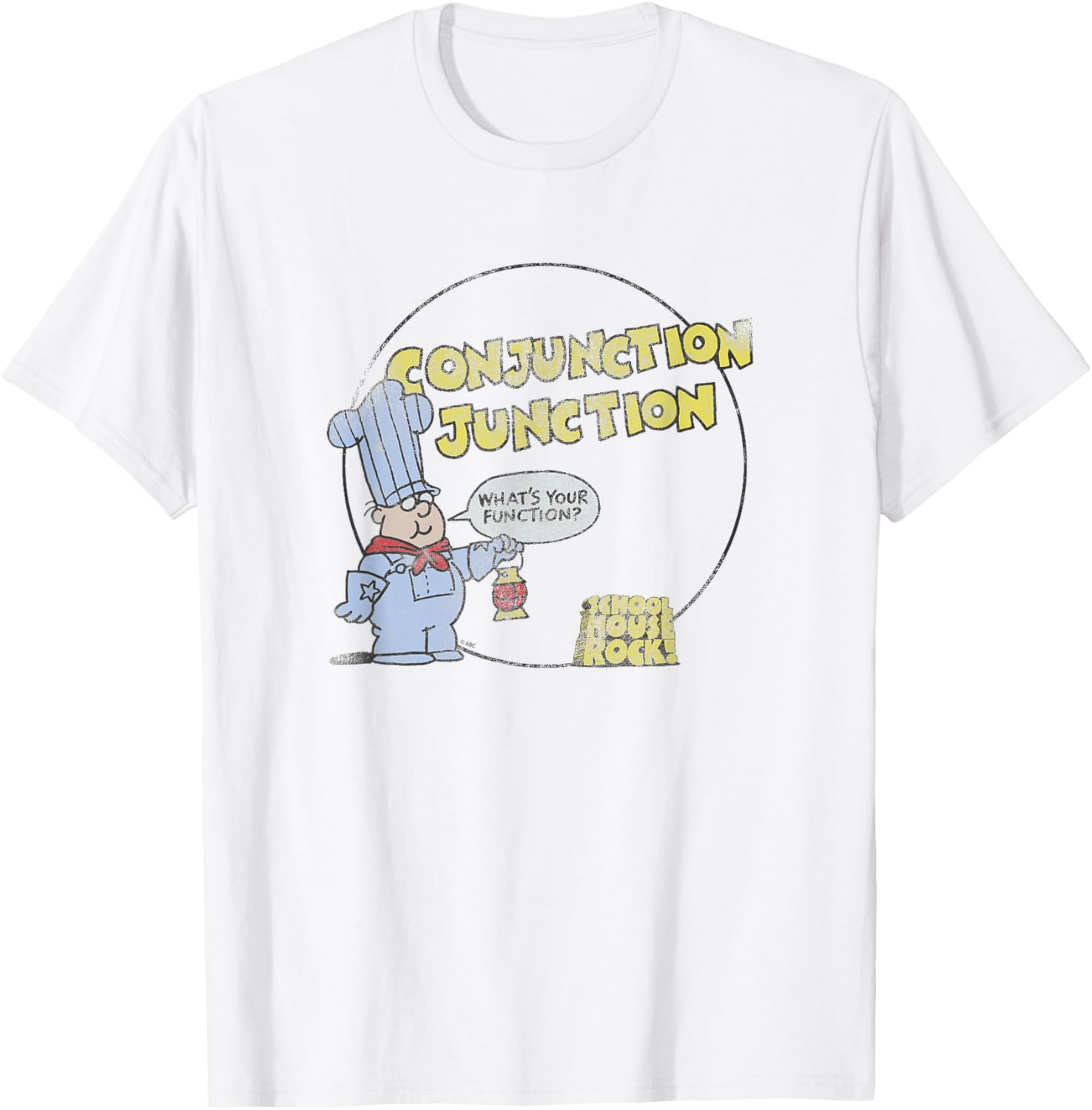 Ripple Junction Conjunction Junction T-Shirt for Schoolhouse Rock Fans - 1