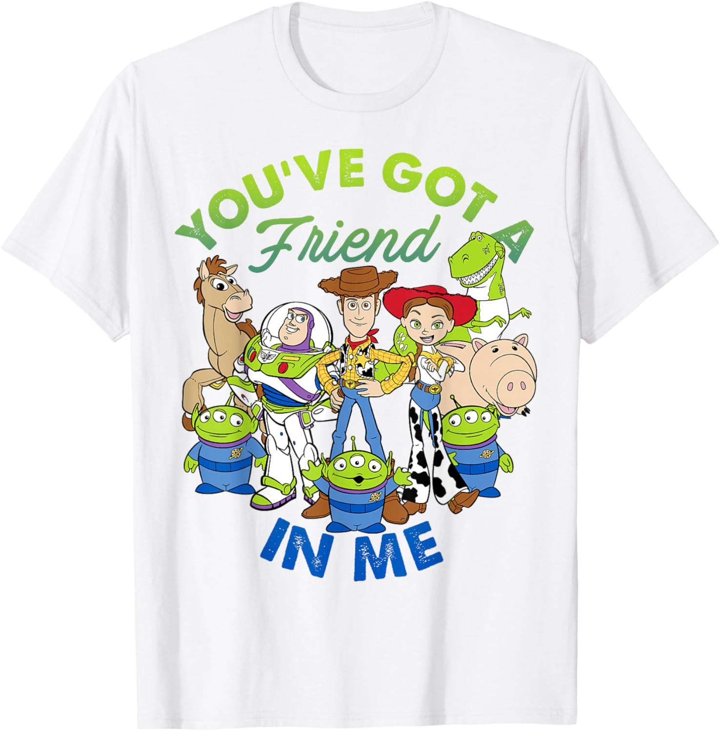 Disney Pixar Toy Story Graphic T-Shirt Featuring Favorite Characters - 5